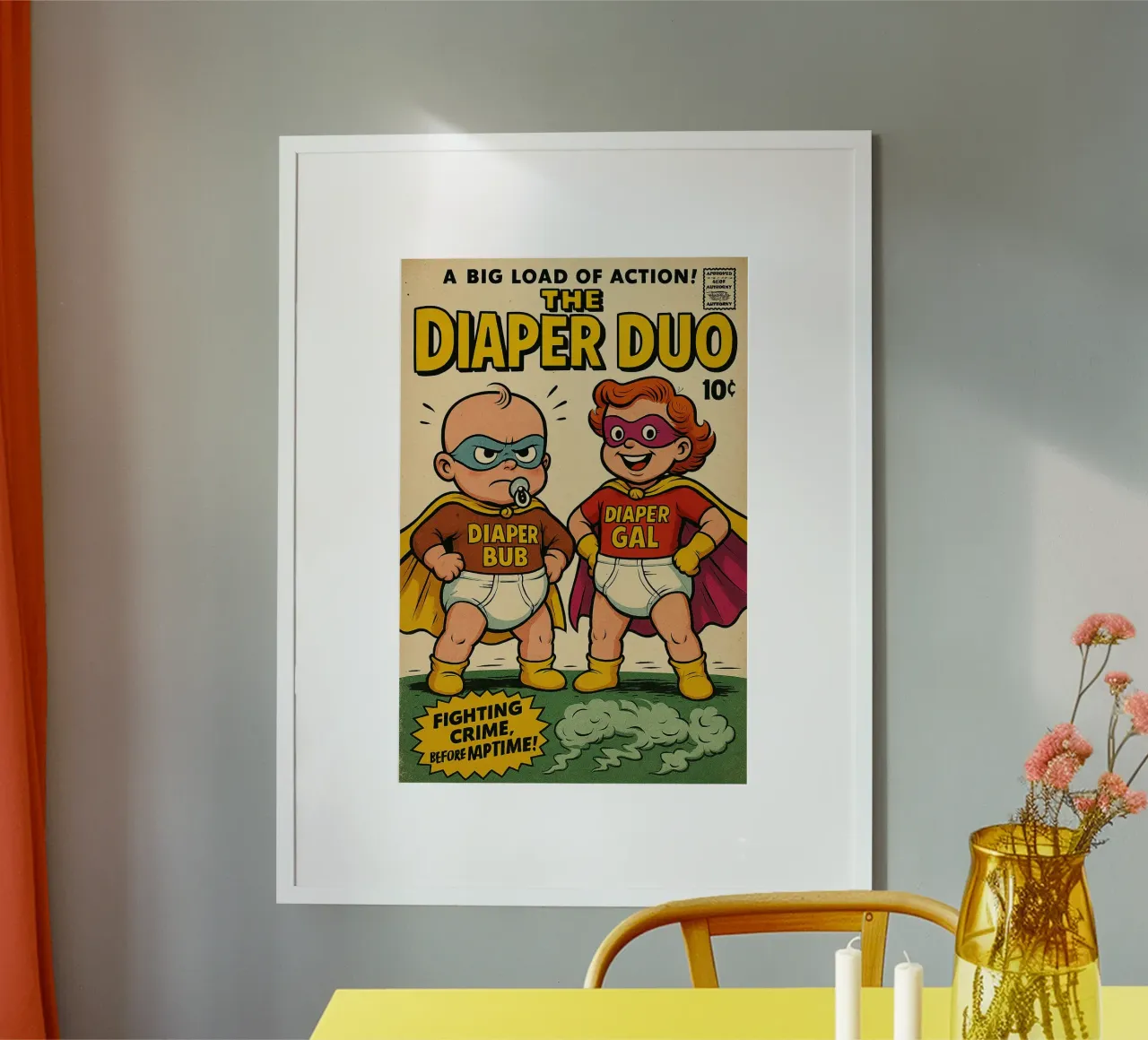 THE DIAPER DUO - Fresh Supes On The Block hahnemühle de Vintage Van Gogh