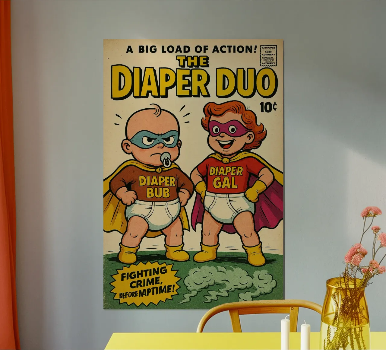 THE DIAPER DUO - Fresh Supes On The Block hahnemühle de Vintage Van Gogh