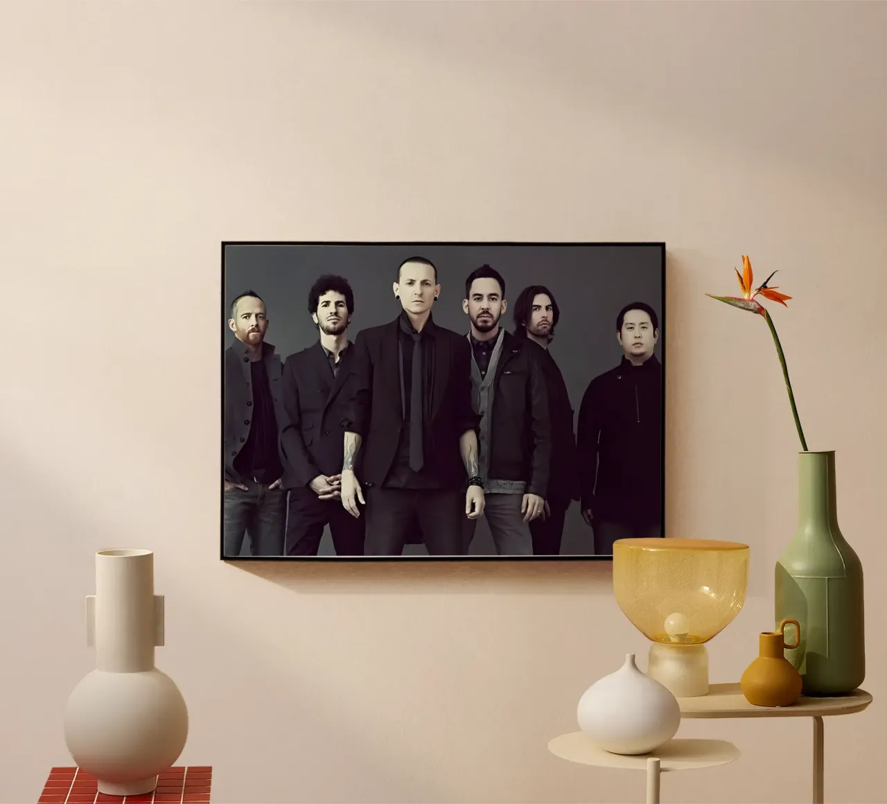 Linking Park plexiglass da Digital Street art