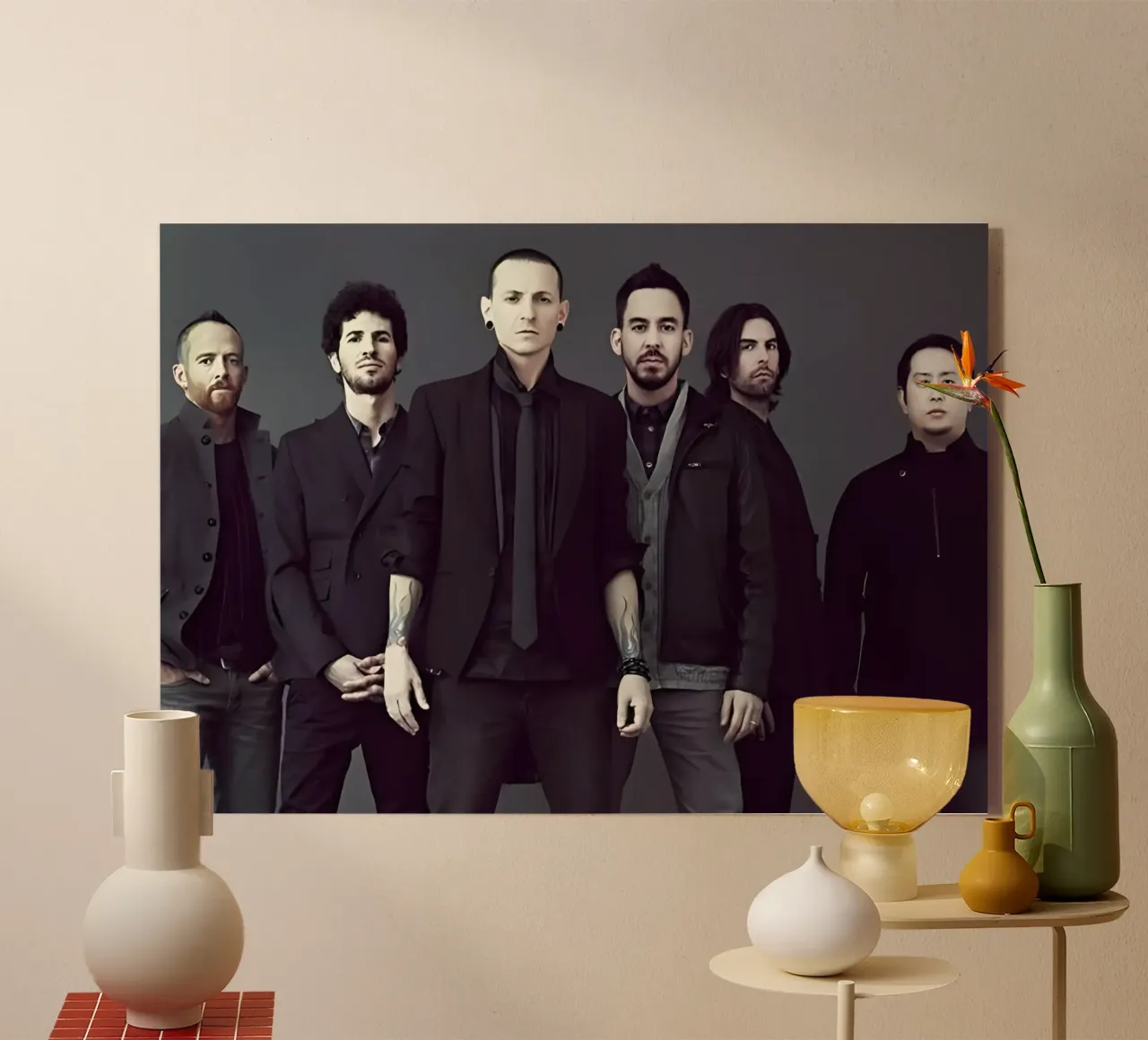 Linking Park plexiglass da Digital Street art