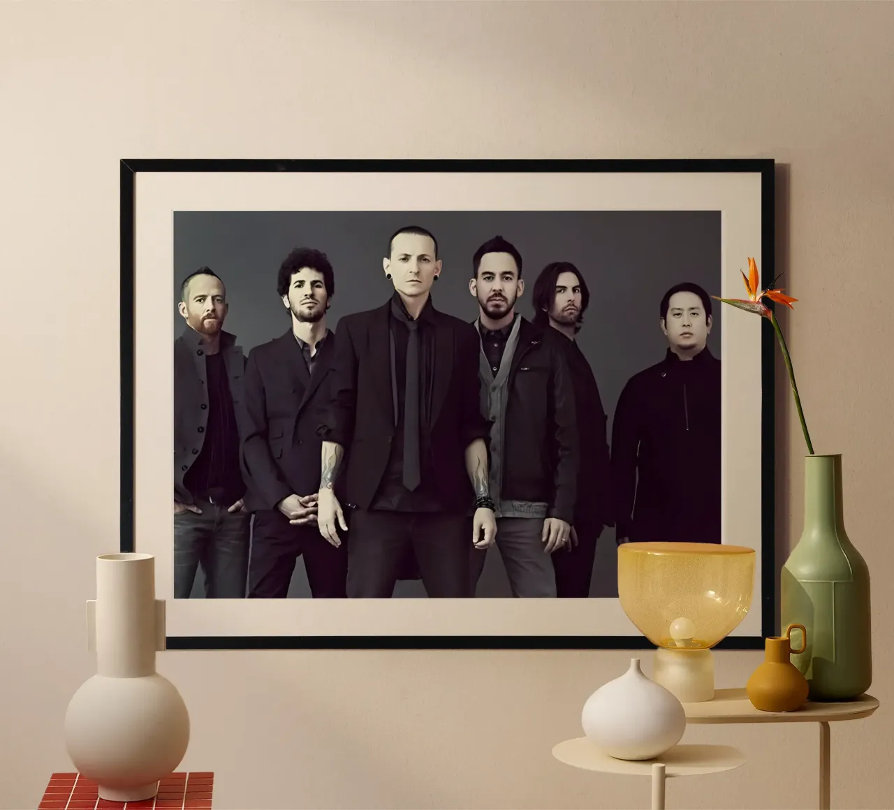 Linking Park poster da Digital Street art