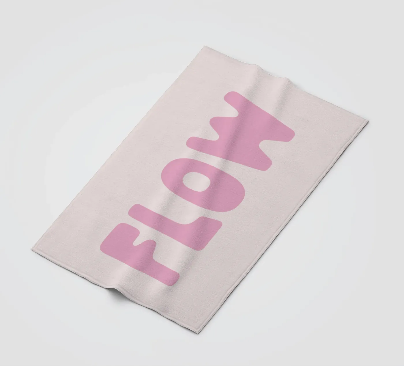 Flow fleecedeken van we line studio - art