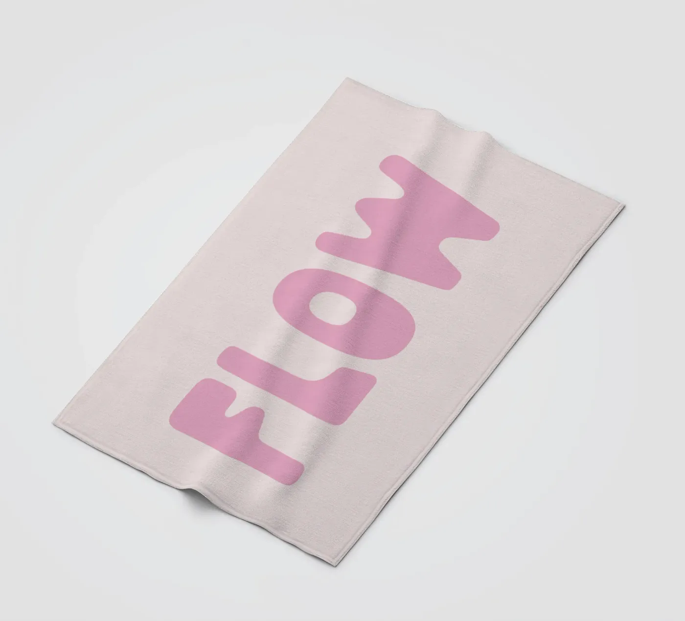 Flow coperta in pile da we line studio - art