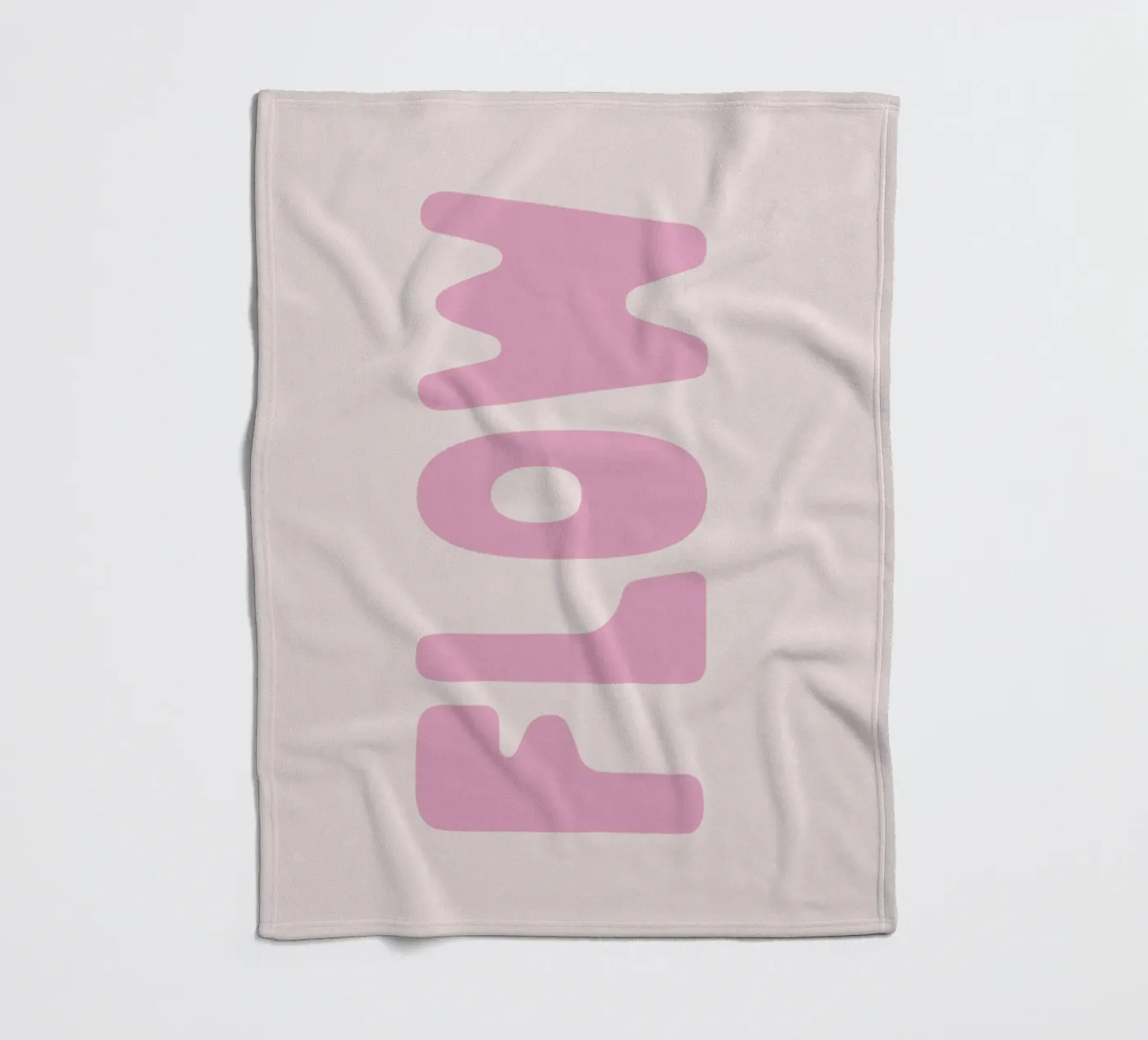 Flow fleecedeken van we line studio - art