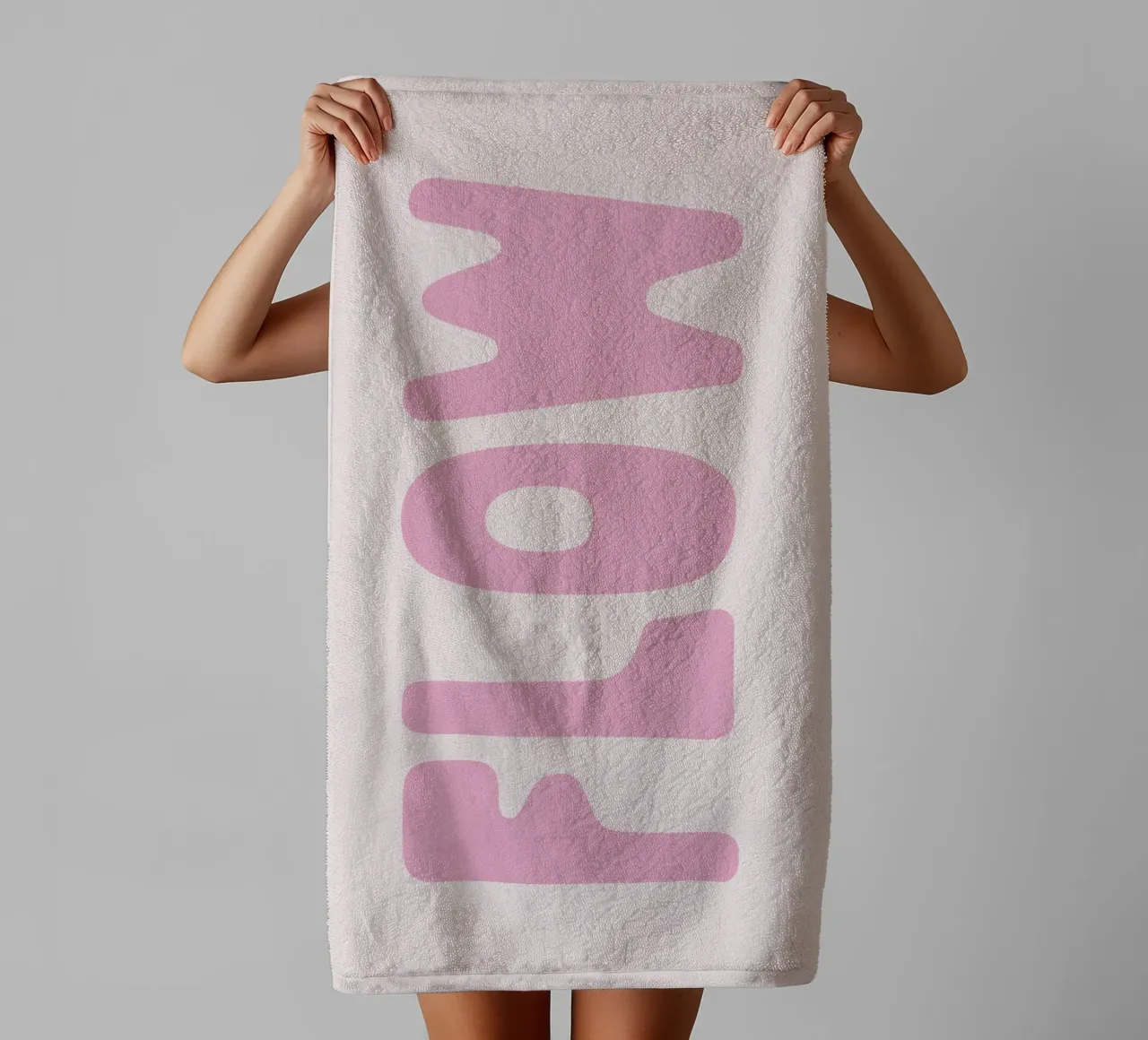 Flow towel by we line studio - art
