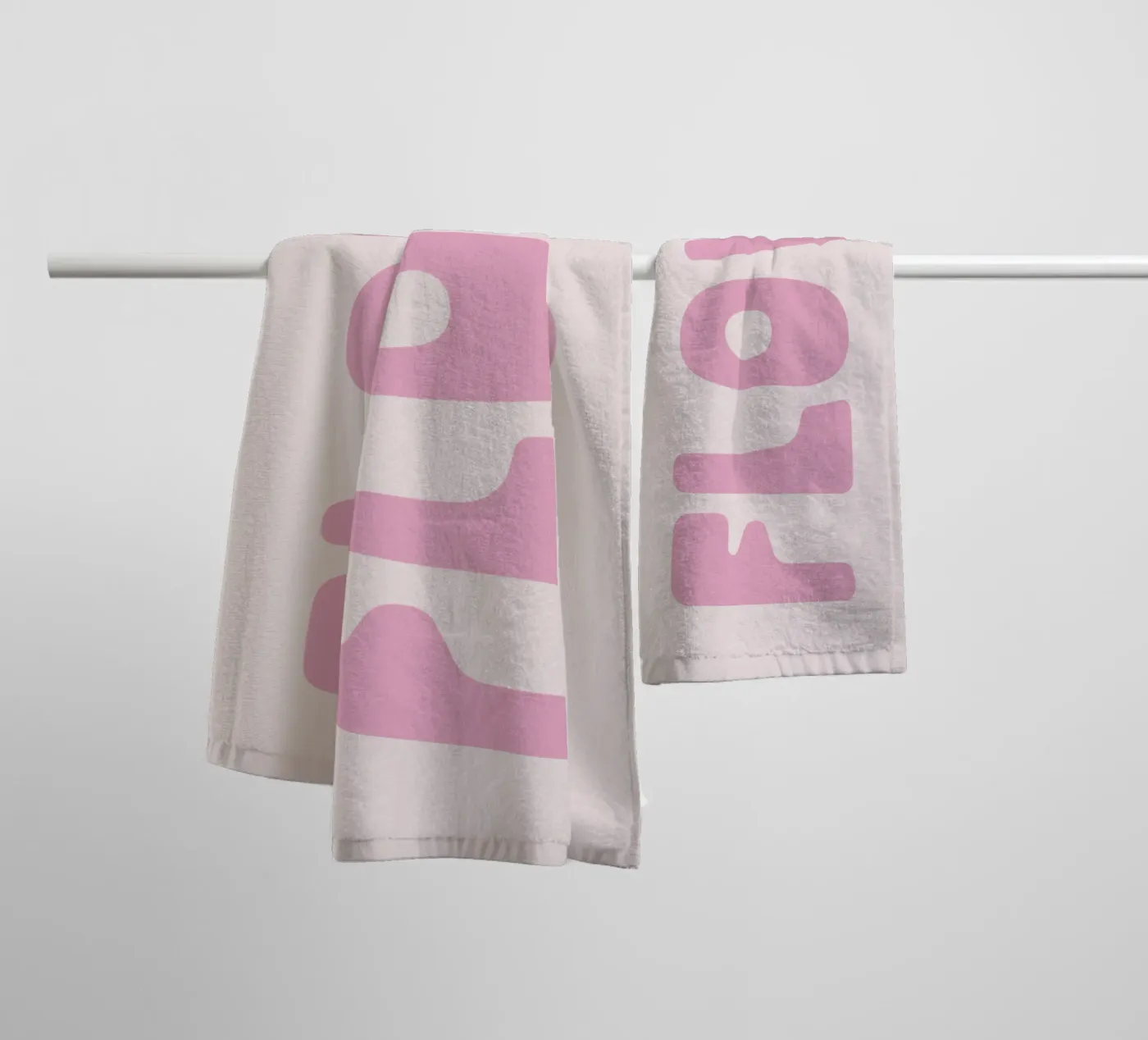 Flow towel by we line studio - art
