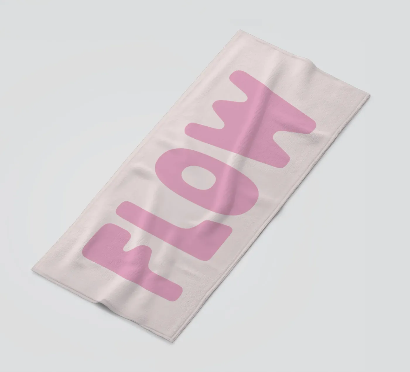 Flow Strandtuch von we line studio - art