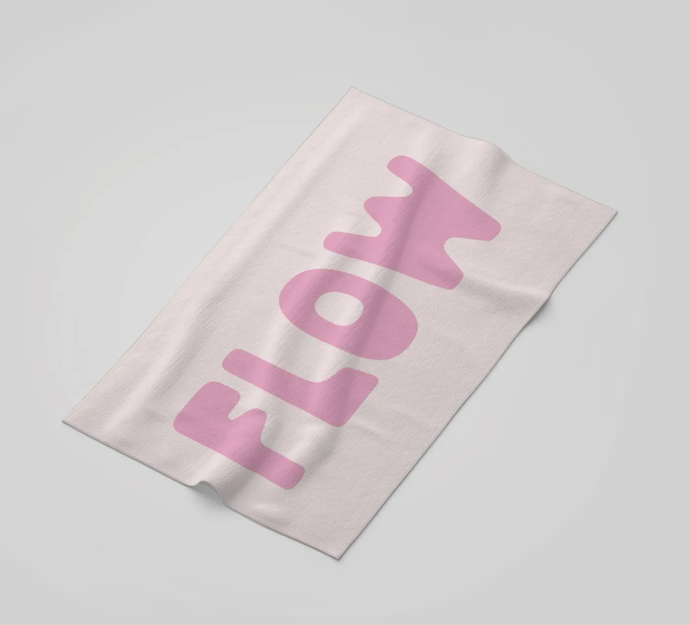 Flow beach towel by we line studio - art