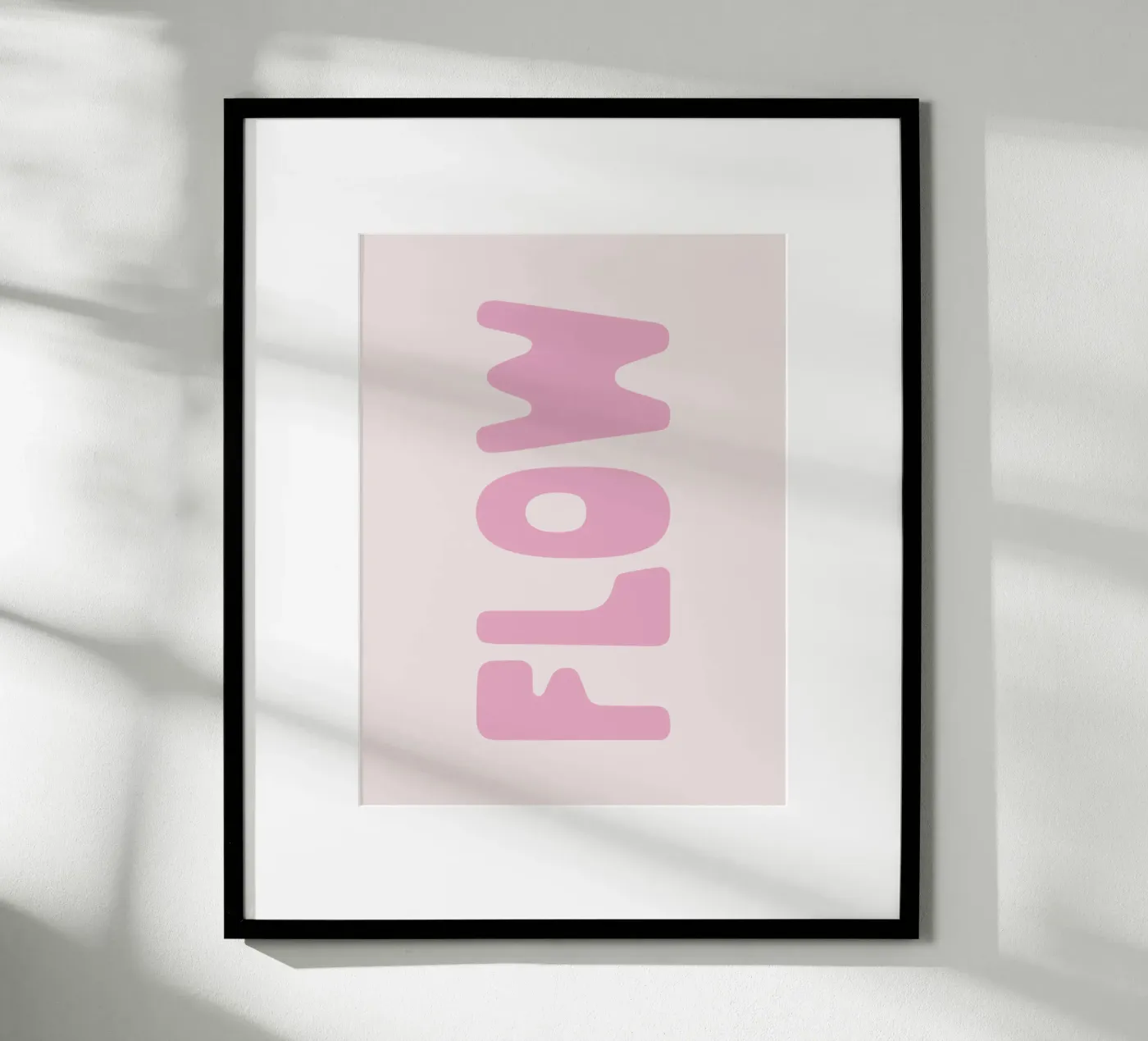 Flow poster de we line studio - art