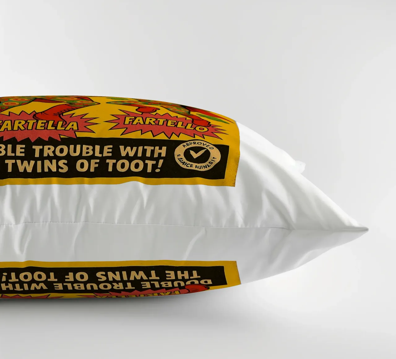 THE GAS TWINS - Fresh Supes On The Block cuscino da Vintage Van Gogh