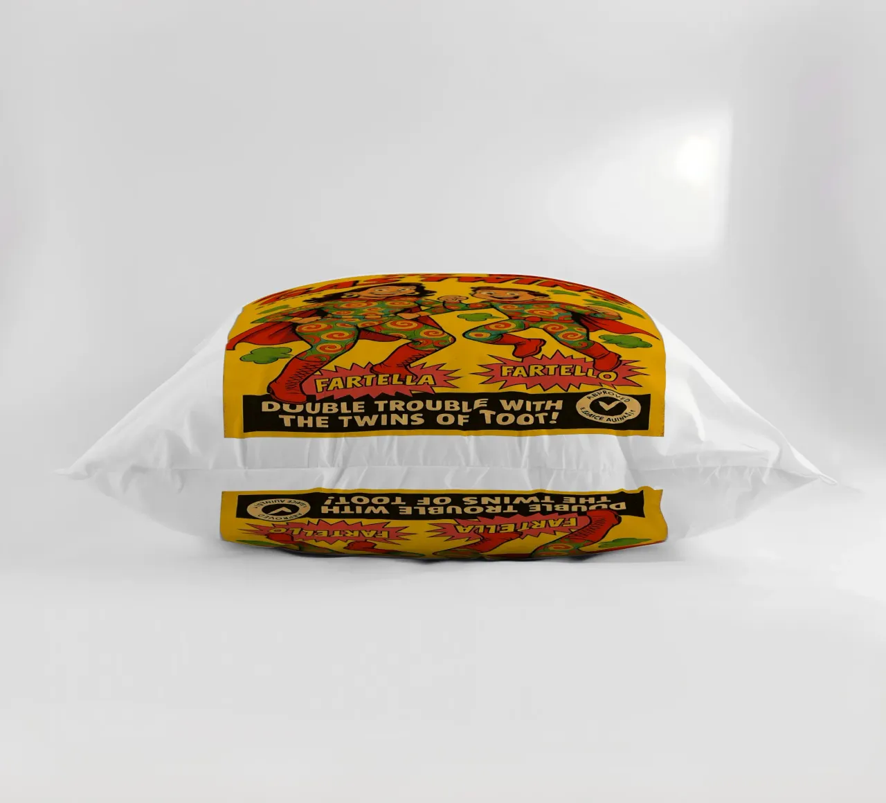 THE GAS TWINS - Fresh Supes On The Block cuscino da Vintage Van Gogh