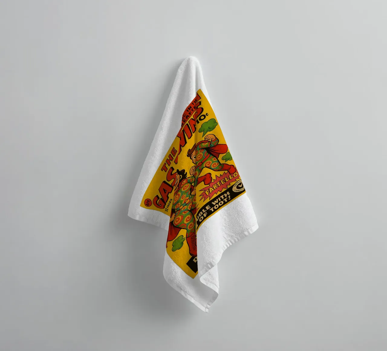 THE GAS TWINS - Fresh Supes On The Block asciugamano da bagno da Vintage Van Gogh