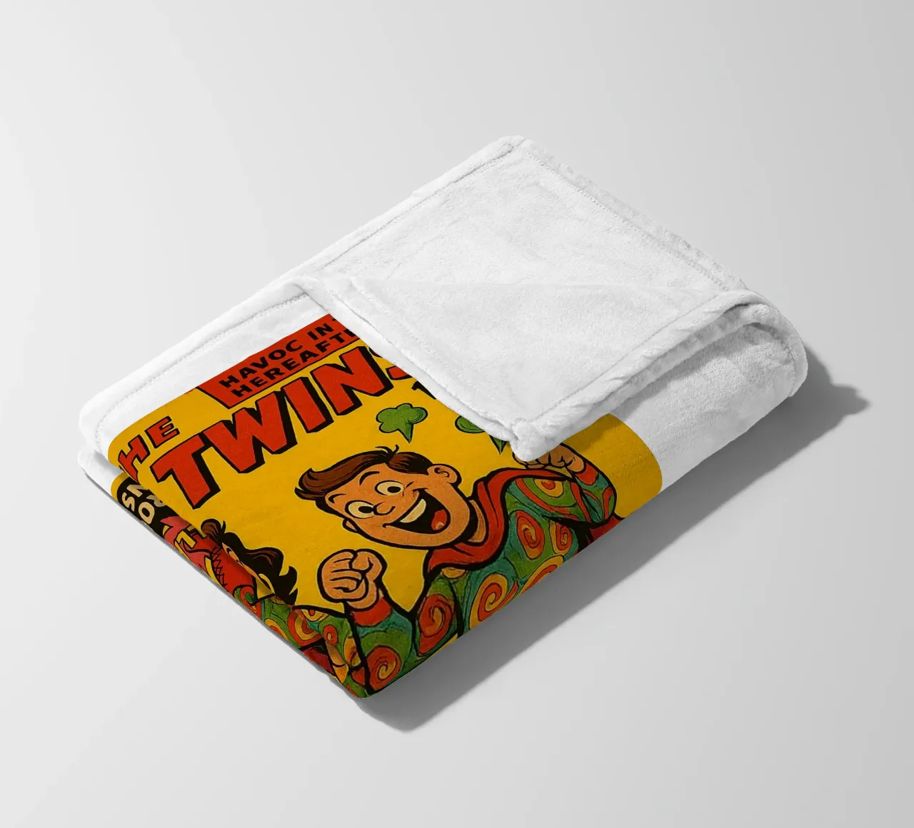 THE GAS TWINS - Fresh Supes On The Block coperta in pile da Vintage Van Gogh