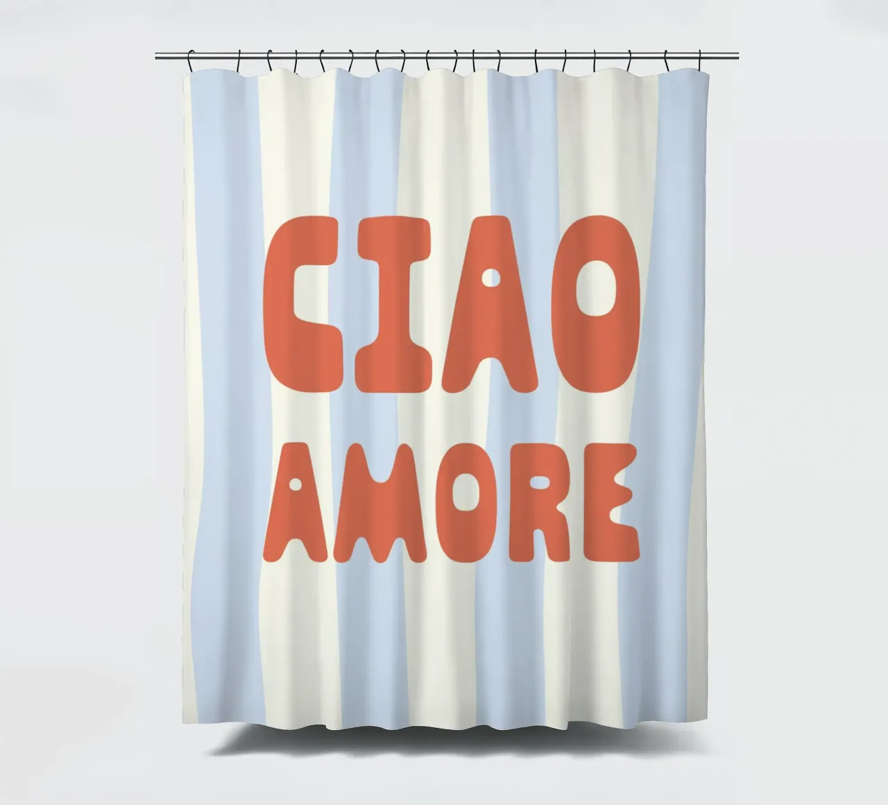 Ciao Amore tenda da doccia da we line studio - art