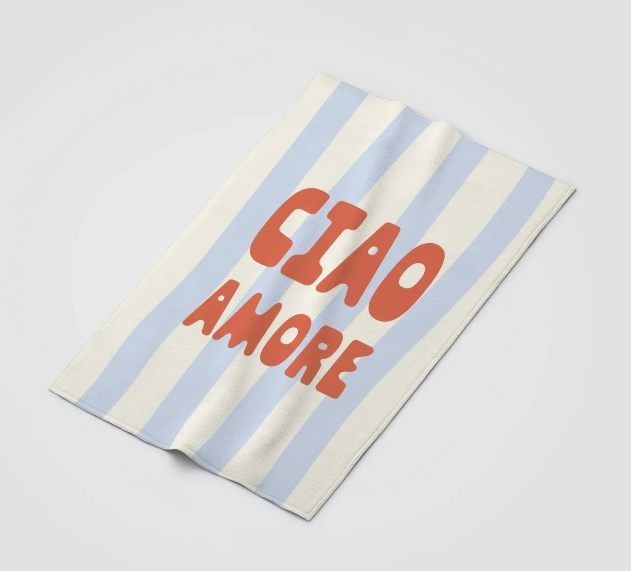 Ciao Amore coperta in pile da we line studio - art