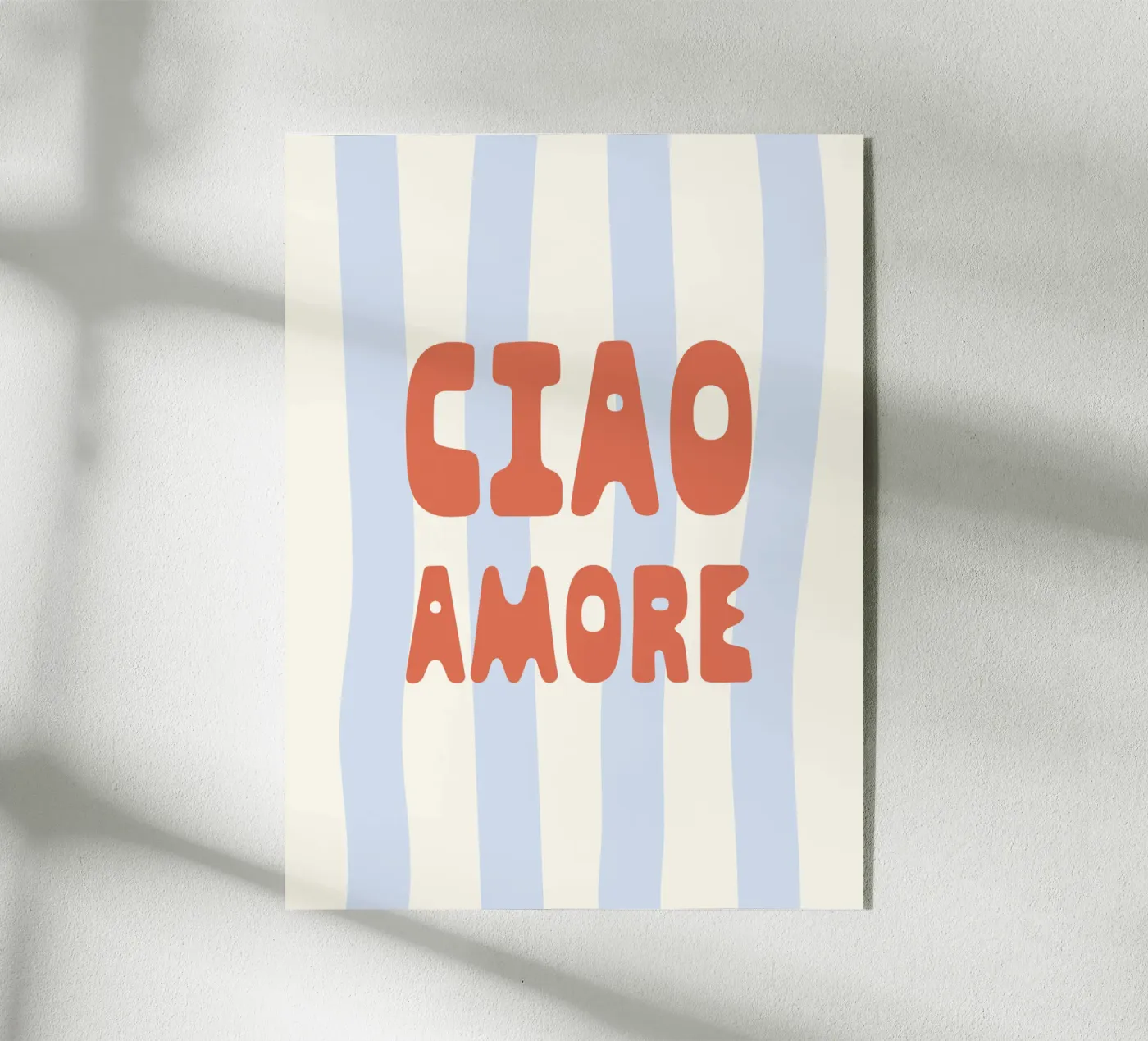 Ciao Amore acrylic glass by we line studio - art