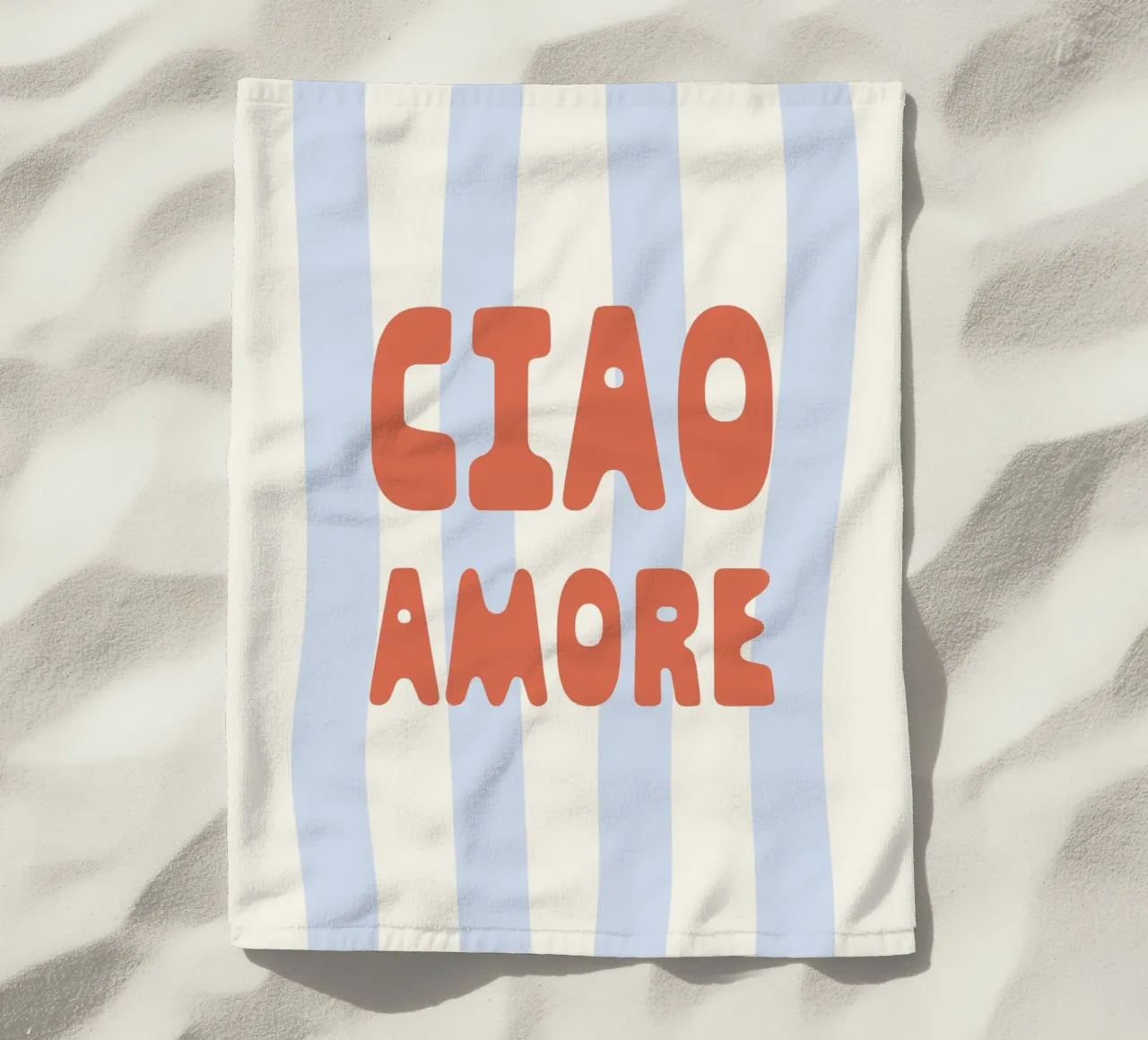 Ciao Amore serviette de plage de we line studio - art