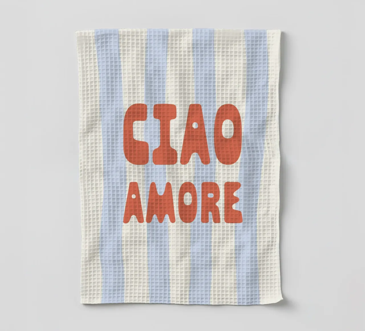 Ciao Amore canovaccio da cucina da we line studio - art
