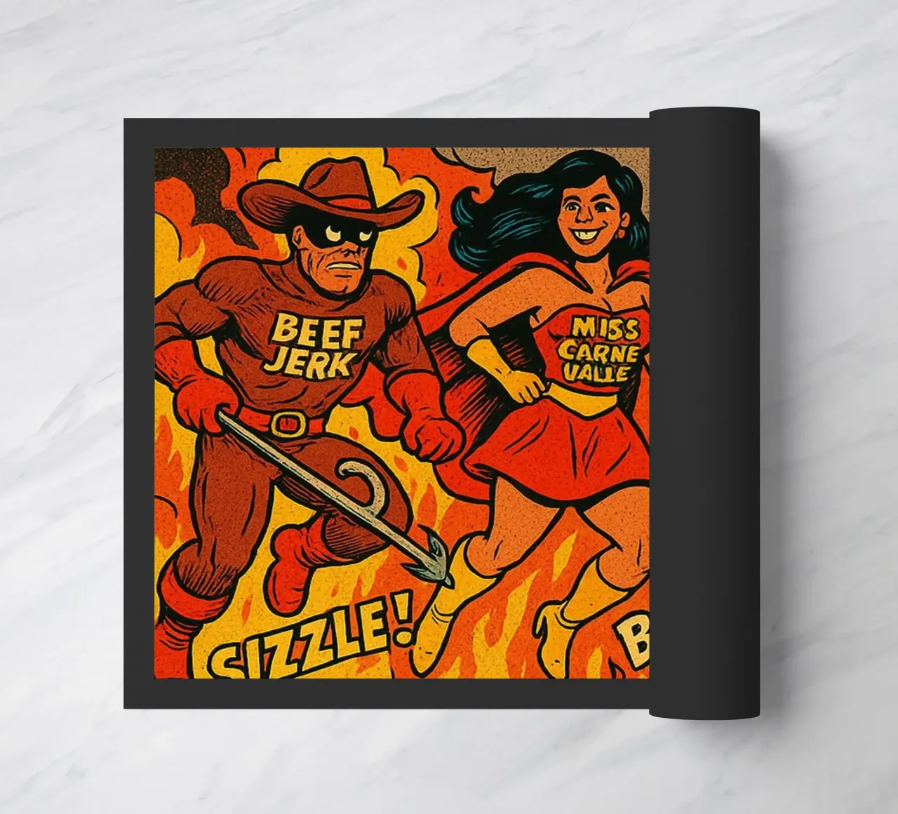 THE MEAT SQUAD - Fresh Supes On The Block zerbino da Vintage Van Gogh