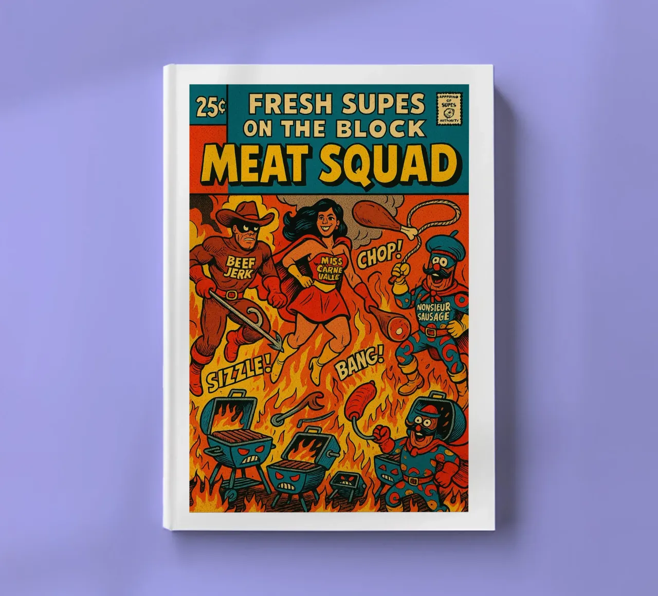 THE MEAT SQUAD - Fresh Supes On The Block diario da Vintage Van Gogh