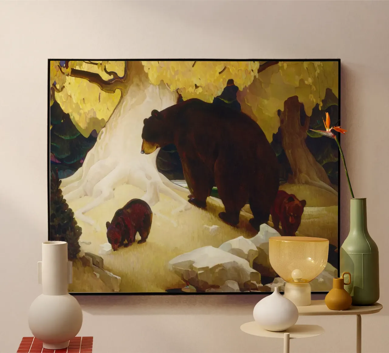 Herbert Dunton’s Fall in the Foothills plexiglass da Venus Art