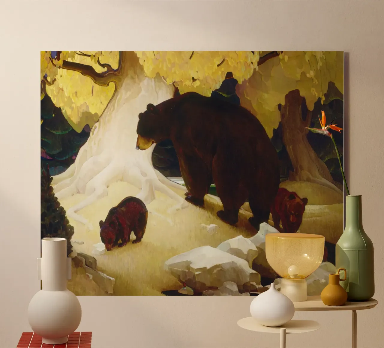 Herbert Dunton’s Fall in the Foothills plexiglass da Venus Art