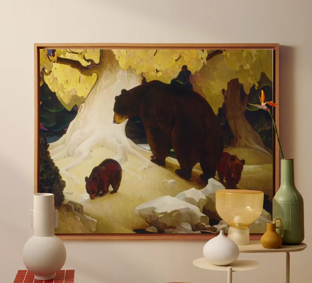 Herbert Dunton’s Fall in the Foothills tela da Venus Art