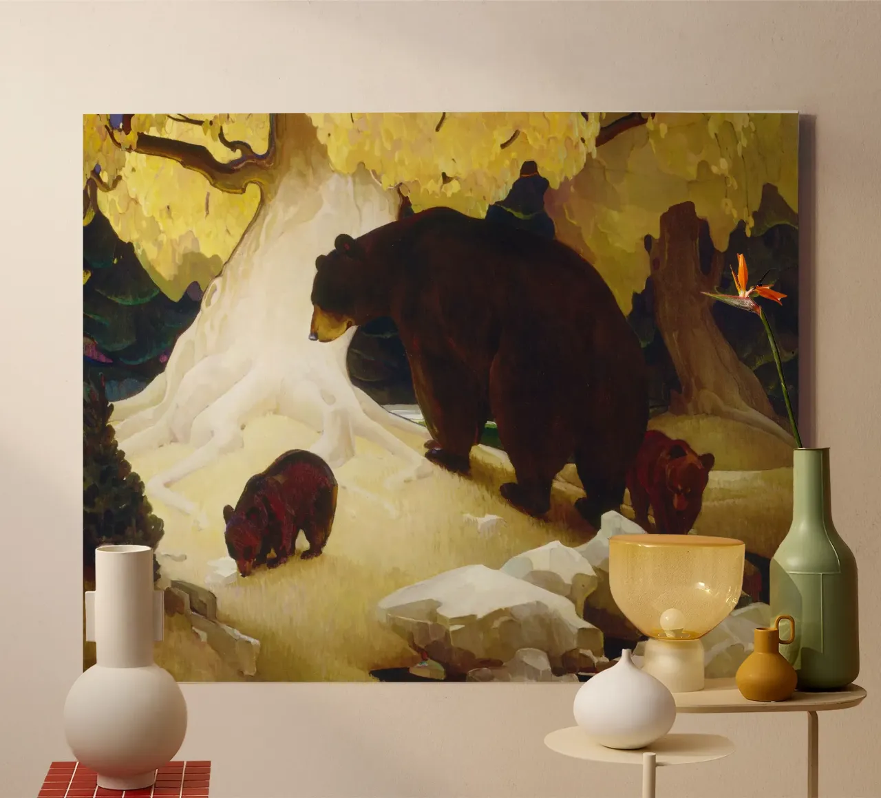 Herbert Dunton’s Fall in the Foothills tela da Venus Art