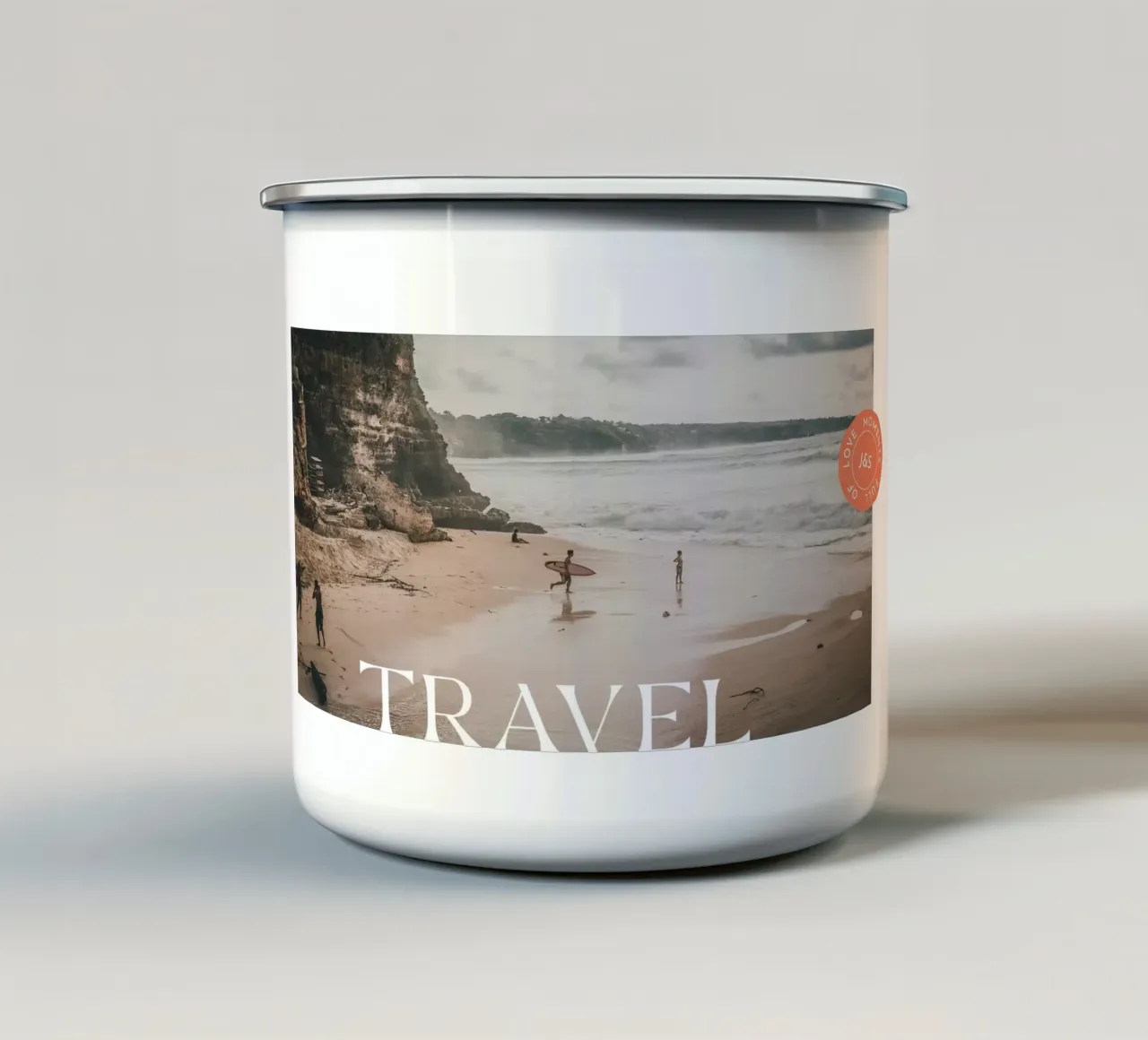 Travel Memory tazza in smalto da we line studio - design