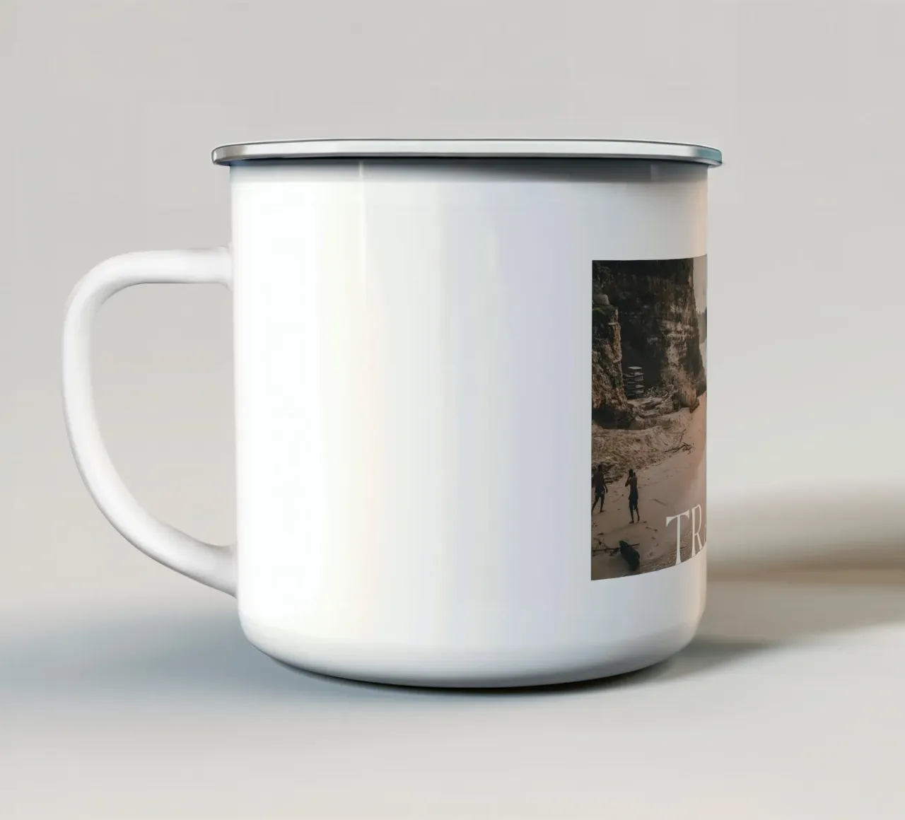 Travel Memory tazza in smalto da we line studio - design