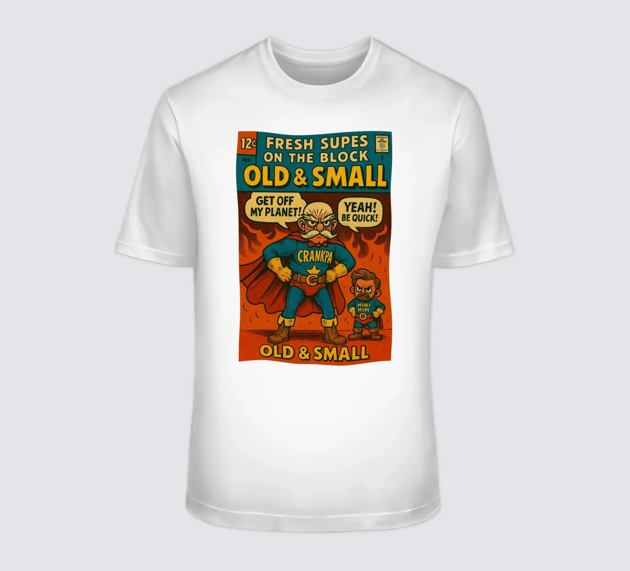 OLD & SMALL - Fresh Supes On The Block t-shirt da Vintage Van Gogh