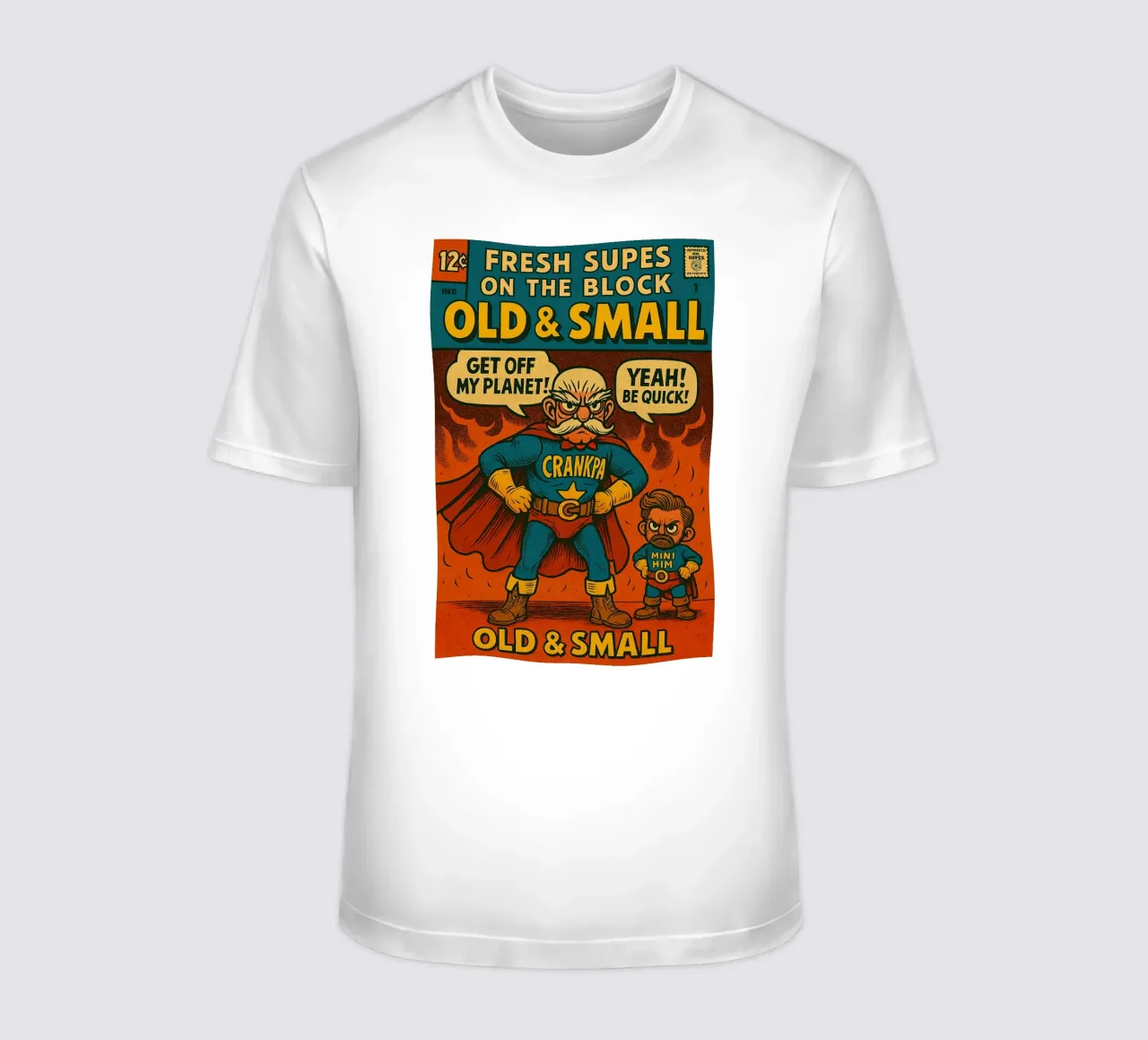 OLD & SMALL - Fresh Supes On The Block t-shirt de Vintage Van Gogh