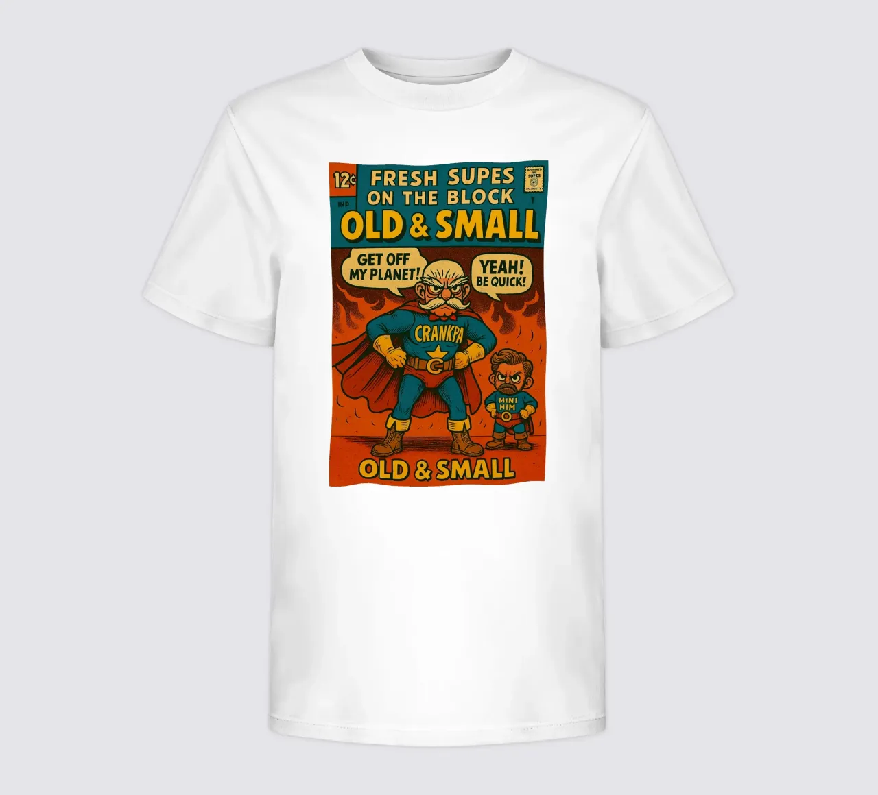 OLD & SMALL - Fresh Supes On The Block t-shirt bambini da Vintage Van Gogh