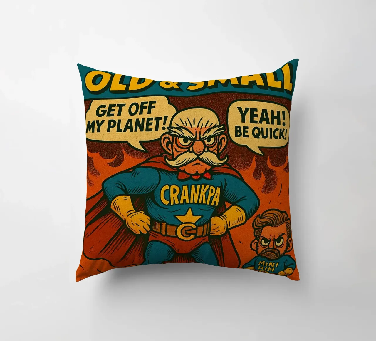 OLD & SMALL - Fresh Supes On The Block cuscino da Vintage Van Gogh