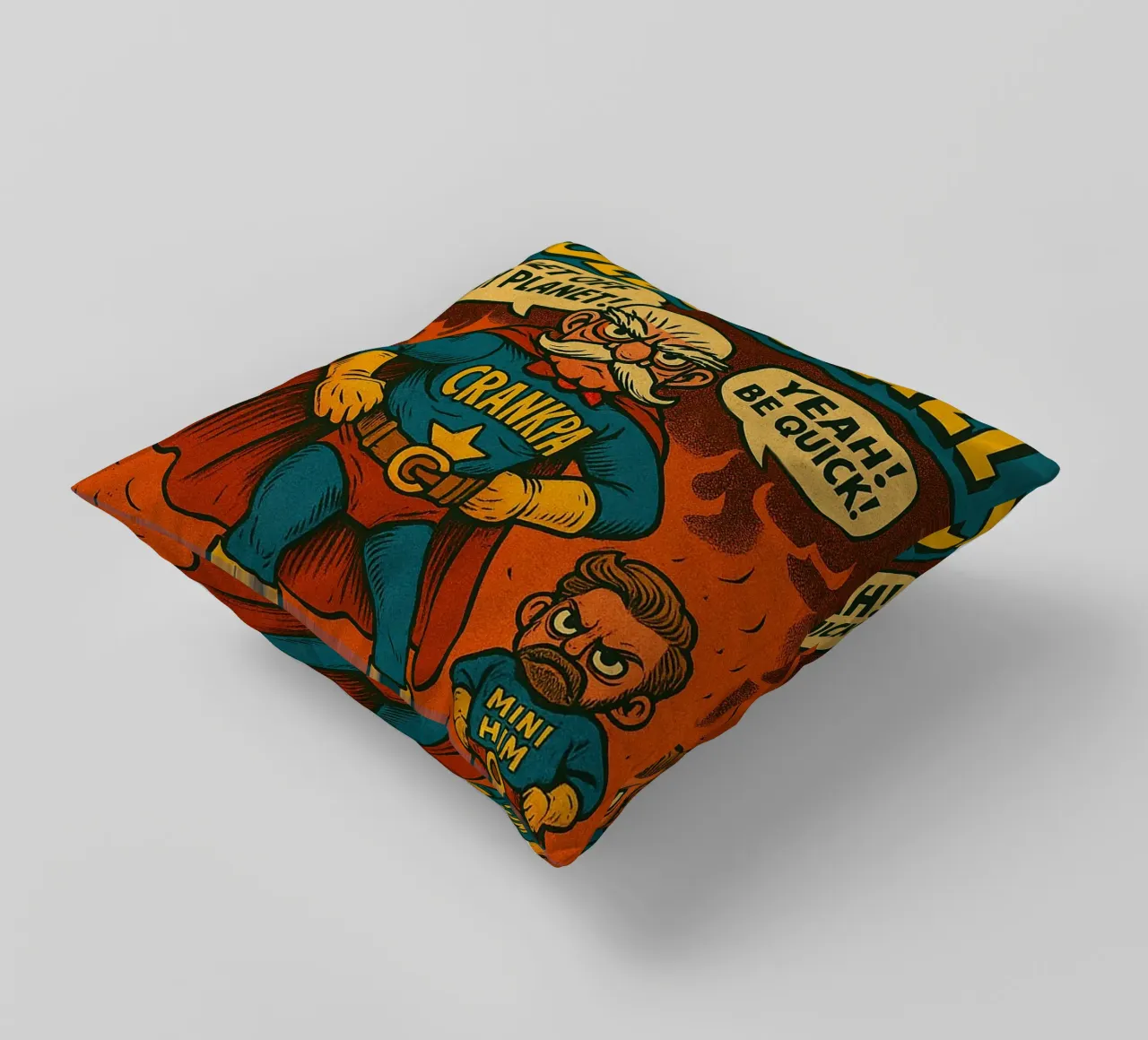 OLD & SMALL - Fresh Supes On The Block cuscino da Vintage Van Gogh