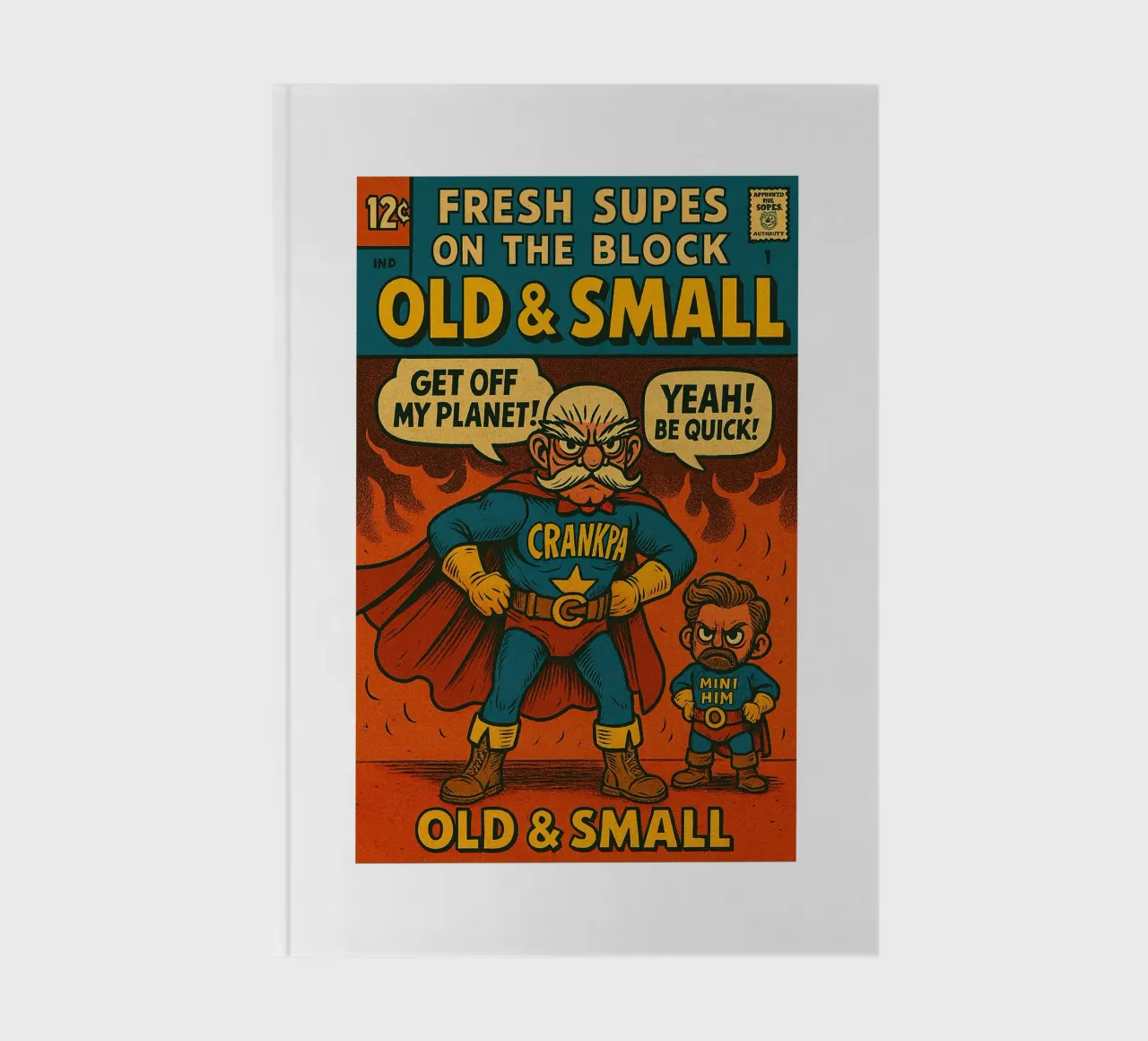 OLD & SMALL - Fresh Supes On The Block carnet de notes de Vintage Van Gogh