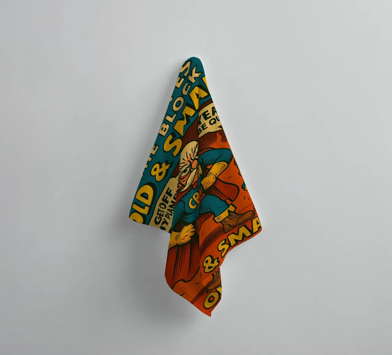 OLD & SMALL - Fresh Supes On The Block asciugamano da bagno da Vintage Van Gogh