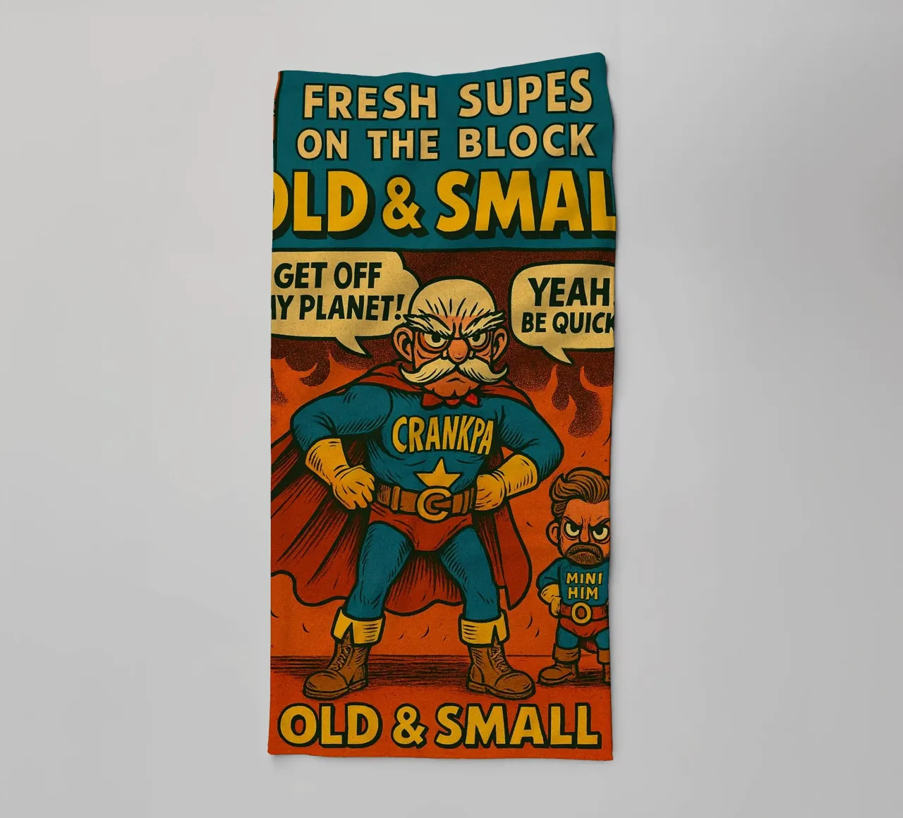 OLD & SMALL - Fresh Supes On The Block asciugamano da bagno da Vintage Van Gogh