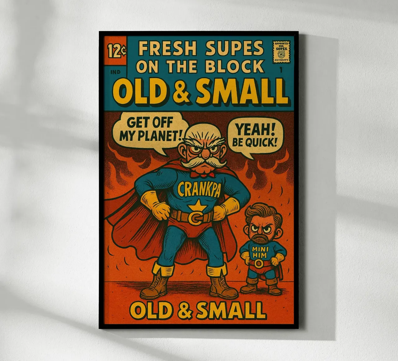 OLD & SMALL - Fresh Supes On The Block carta hahnemühle da Vintage Van Gogh