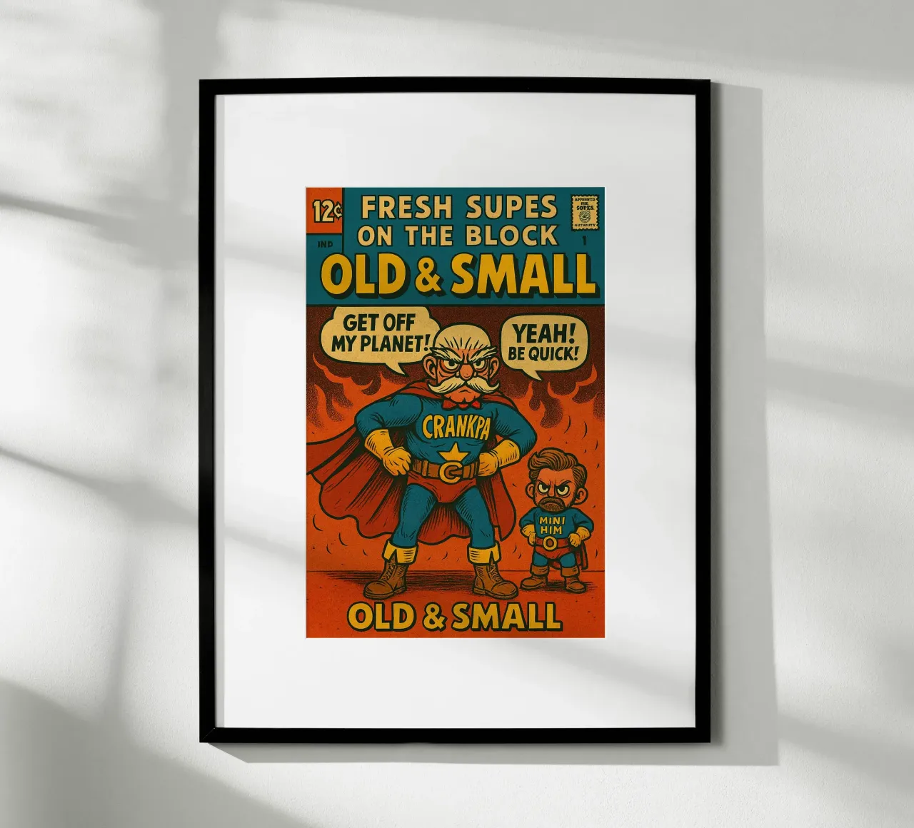 OLD & SMALL - Fresh Supes On The Block carta hahnemühle da Vintage Van Gogh