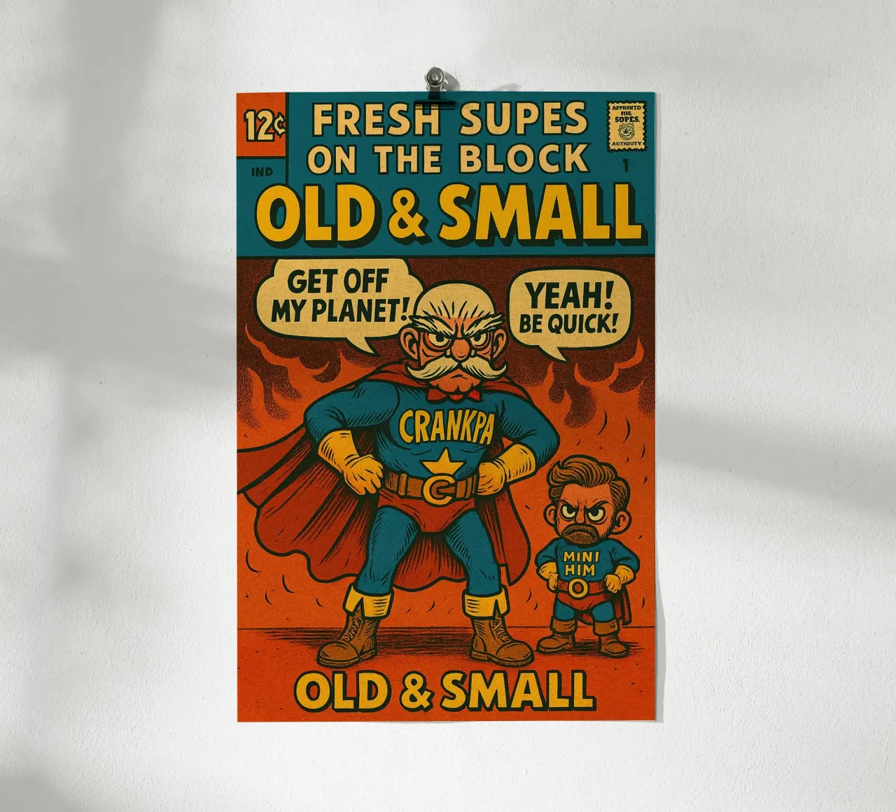 OLD & SMALL - Fresh Supes On The Block carta hahnemühle da Vintage Van Gogh