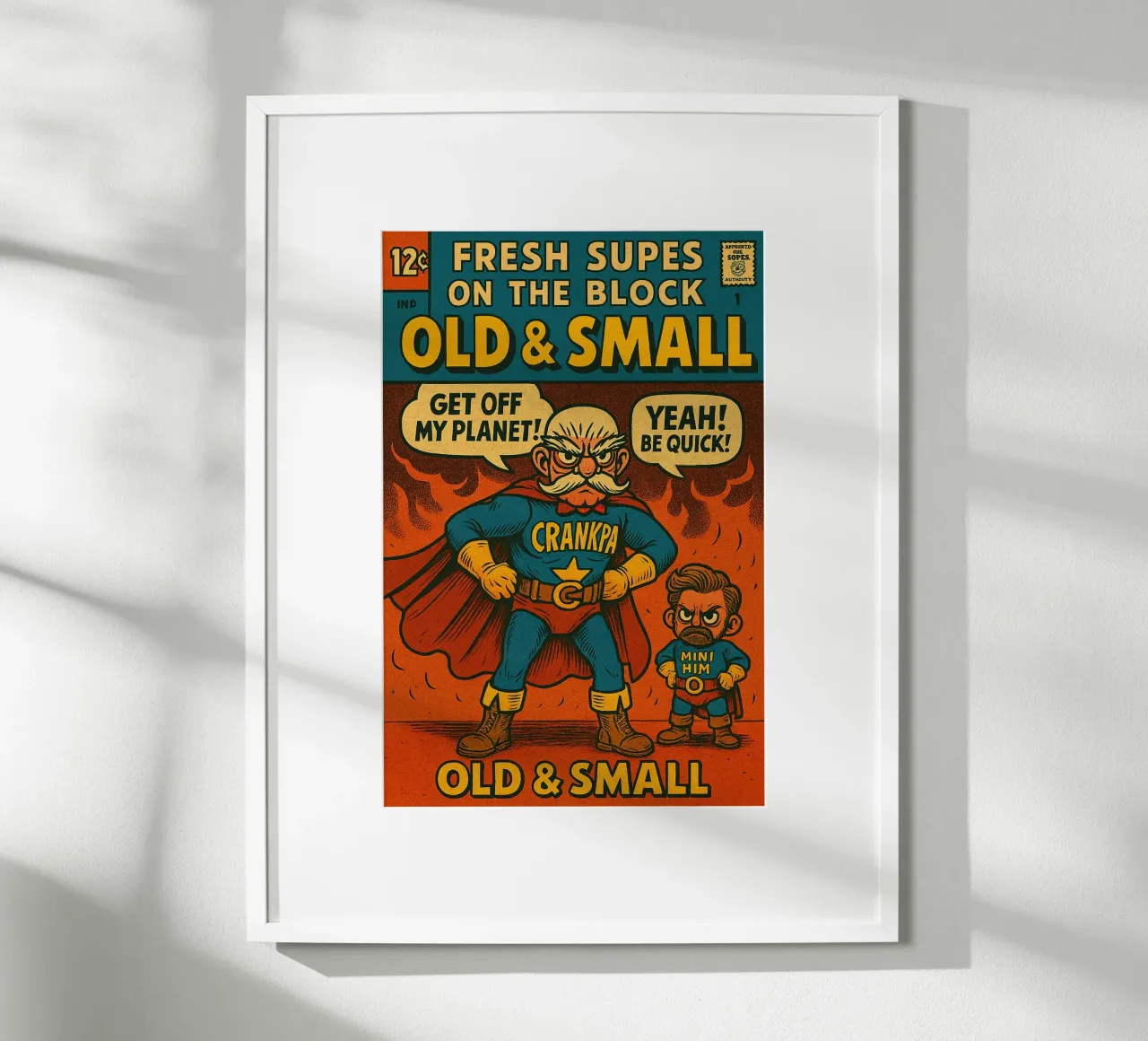 OLD & SMALL - Fresh Supes On The Block carta hahnemühle da Vintage Van Gogh