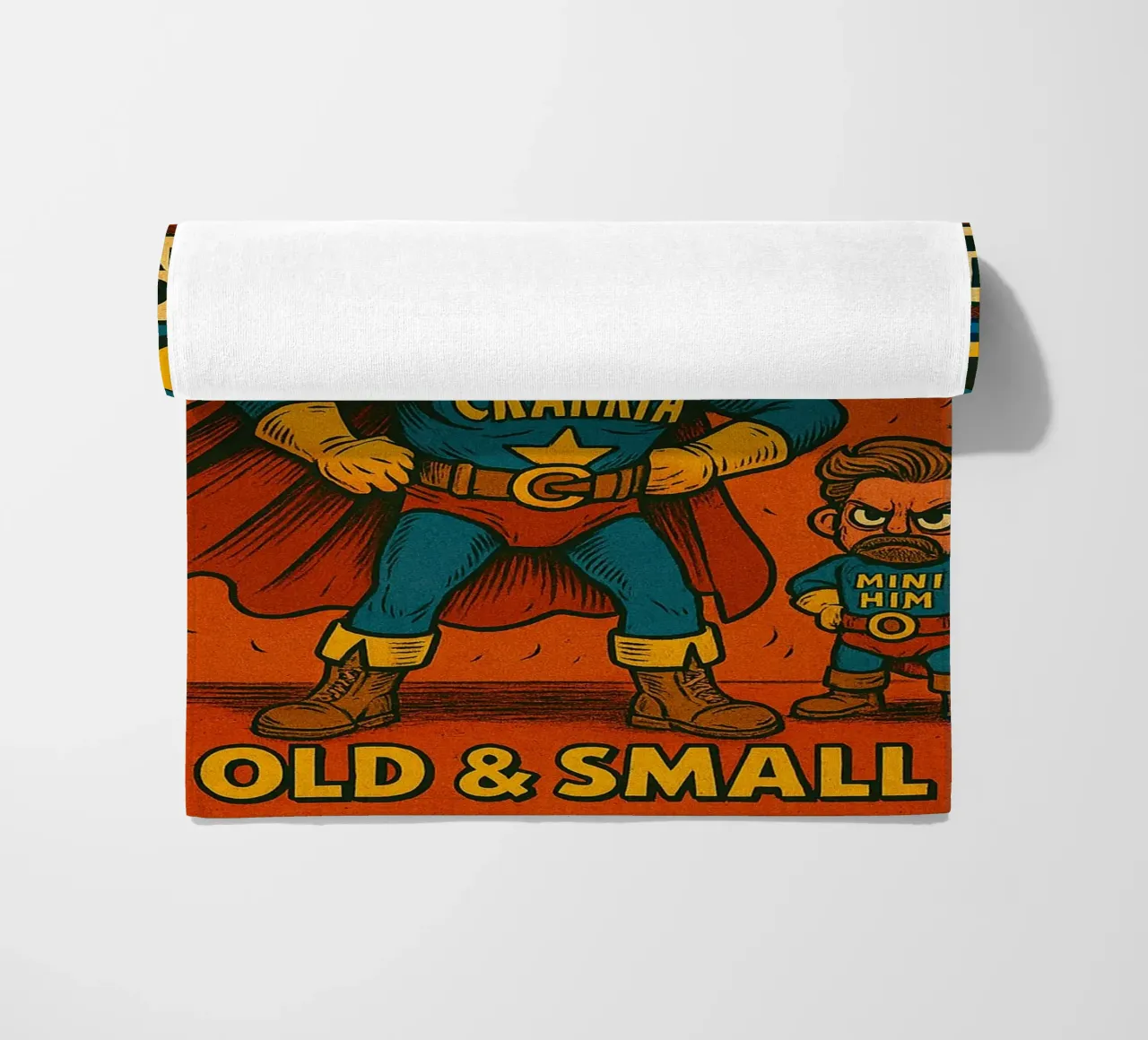 OLD & SMALL - Fresh Supes On The Block Strandtuch von Vintage Van Gogh