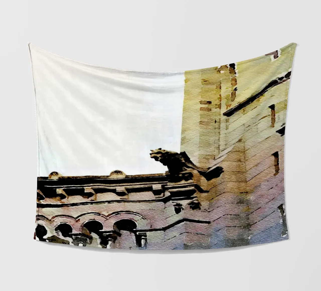 A Parigi coperta in pile da Massimo Frascogna