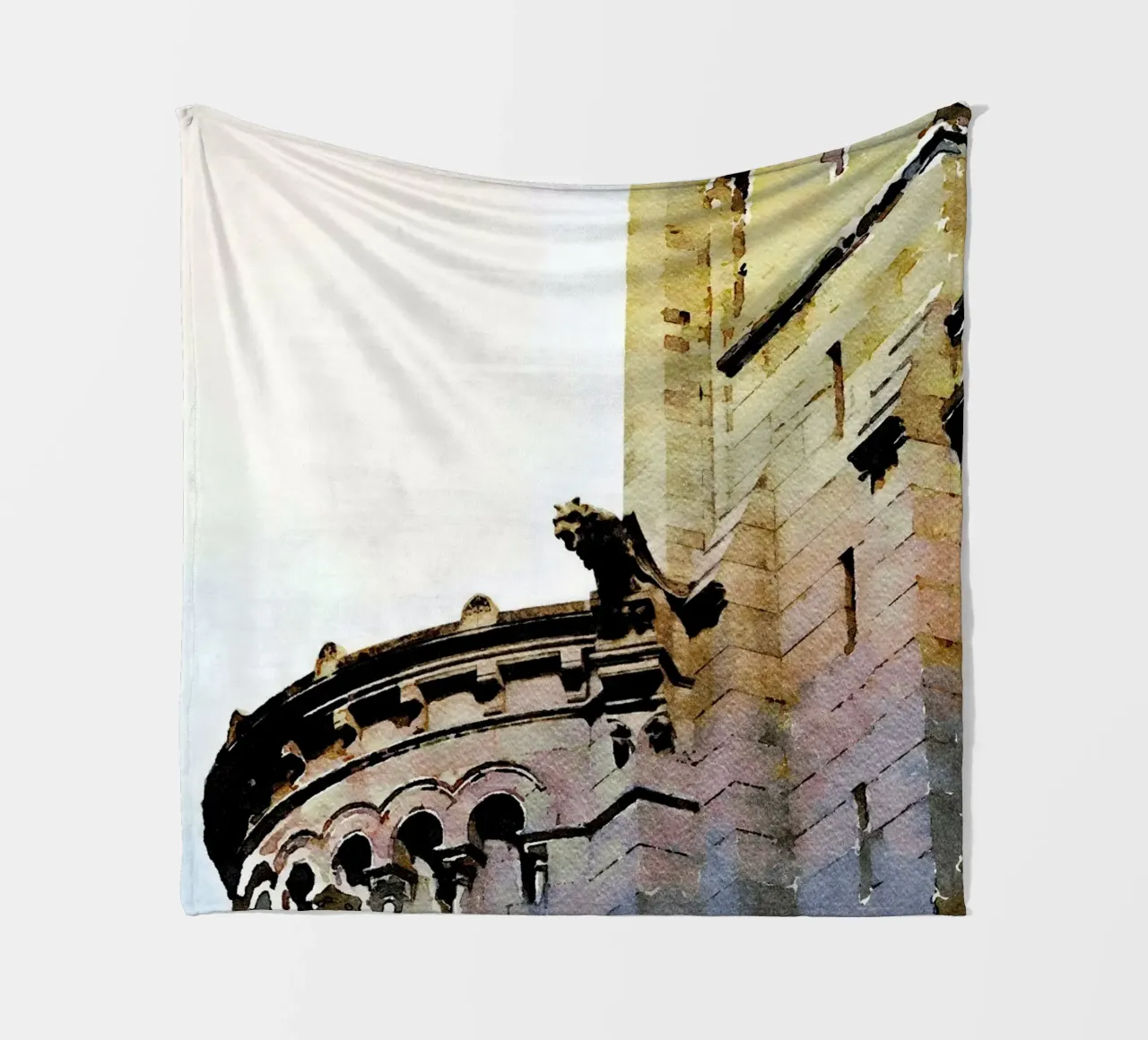 A Parigi coperta in pile da Massimo Frascogna