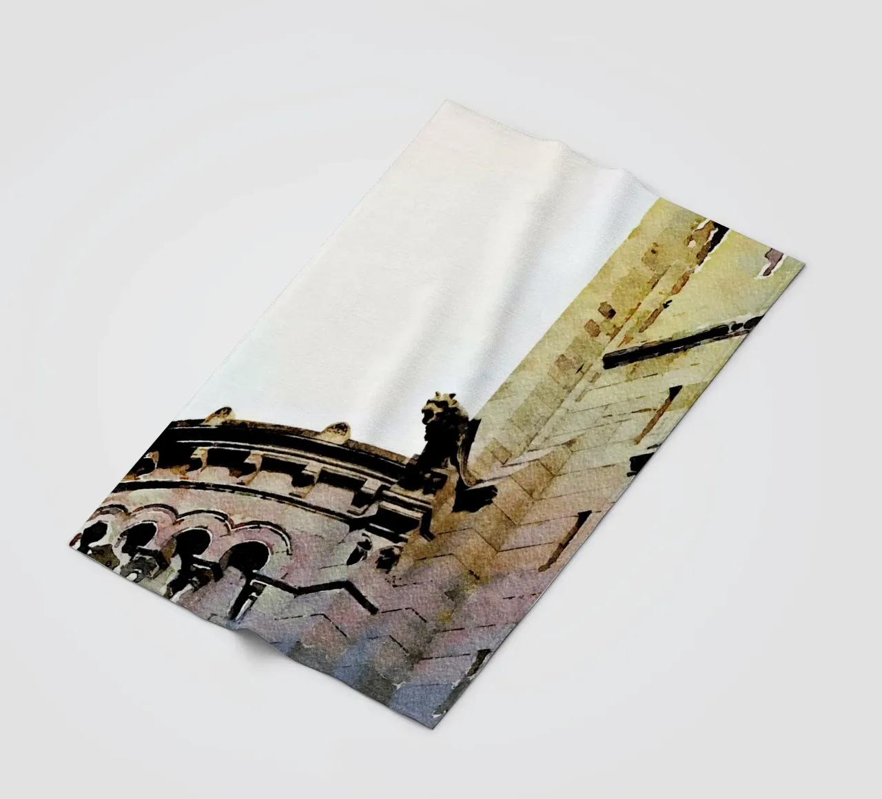 A Parigi coperta in pile da Massimo Frascogna