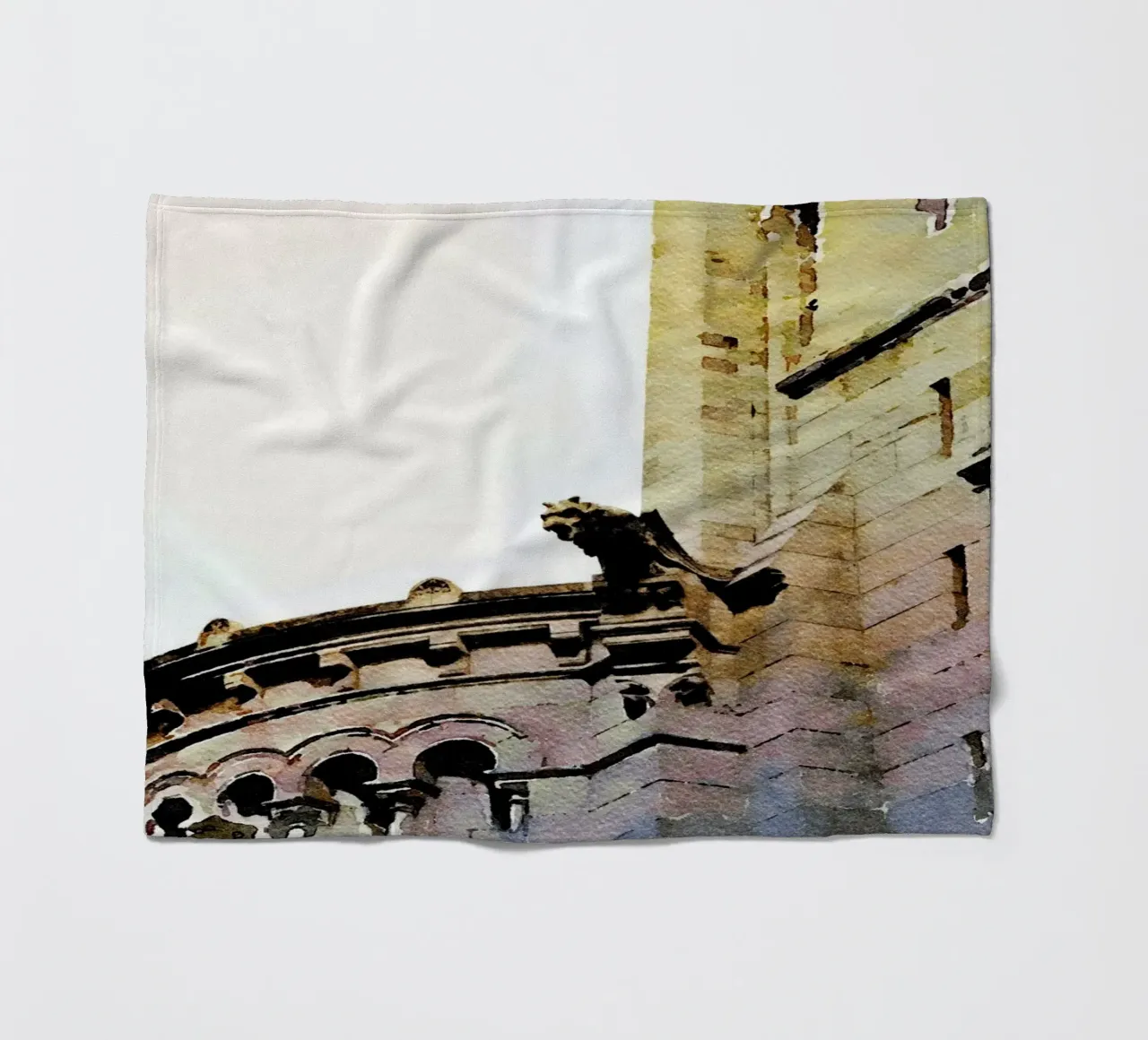 A Parigi coperta in pile da Massimo Frascogna