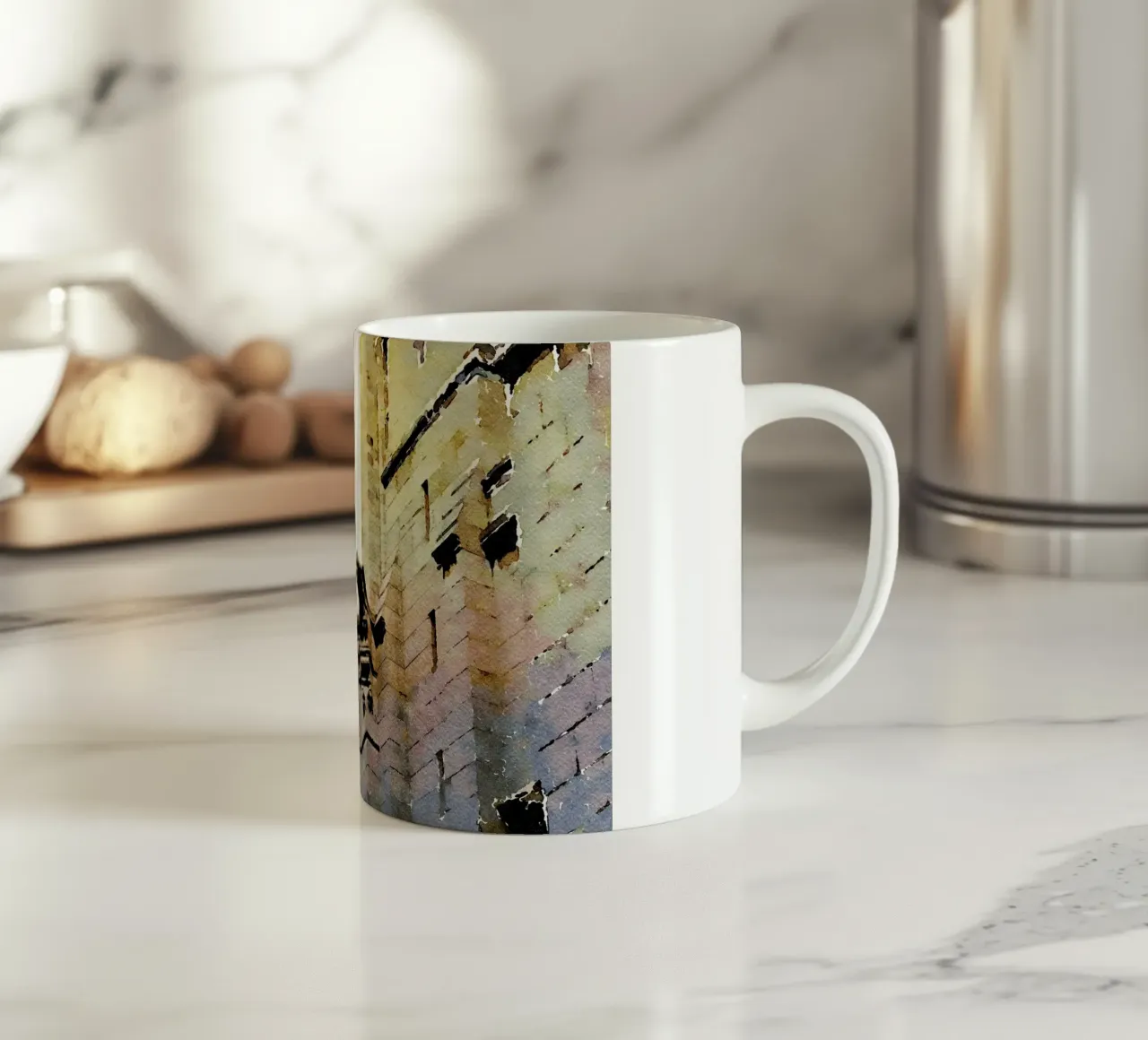 A Parigi tazza in ceramica da Massimo Frascogna