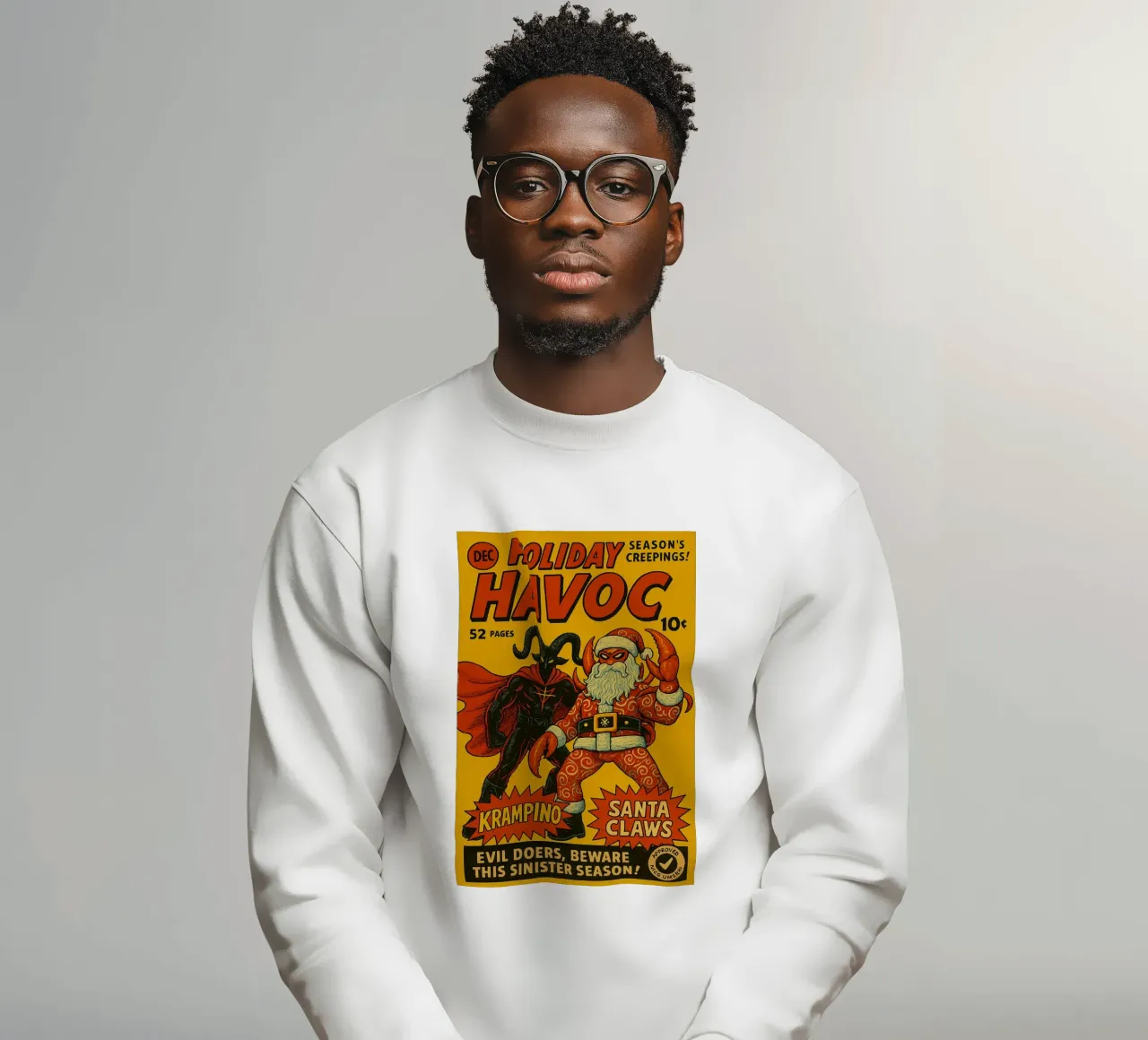 HOLIDAY HAVOC - Fresh Supes On The Block felpa da Vintage Van Gogh