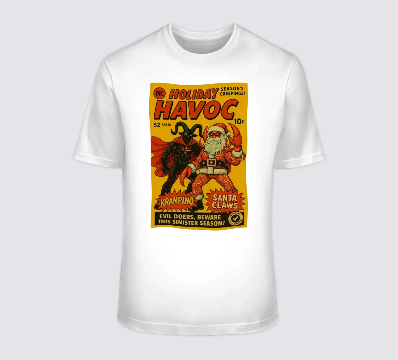 HOLIDAY HAVOC - Fresh Supes On The Block t-shirt da Vintage Van Gogh